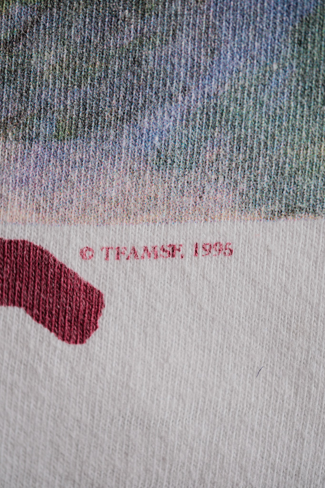 【~90's】Vintage Art Print T-shirt Size.XL "Claude Monet" "Water Lilies" "Made in U.S.A."