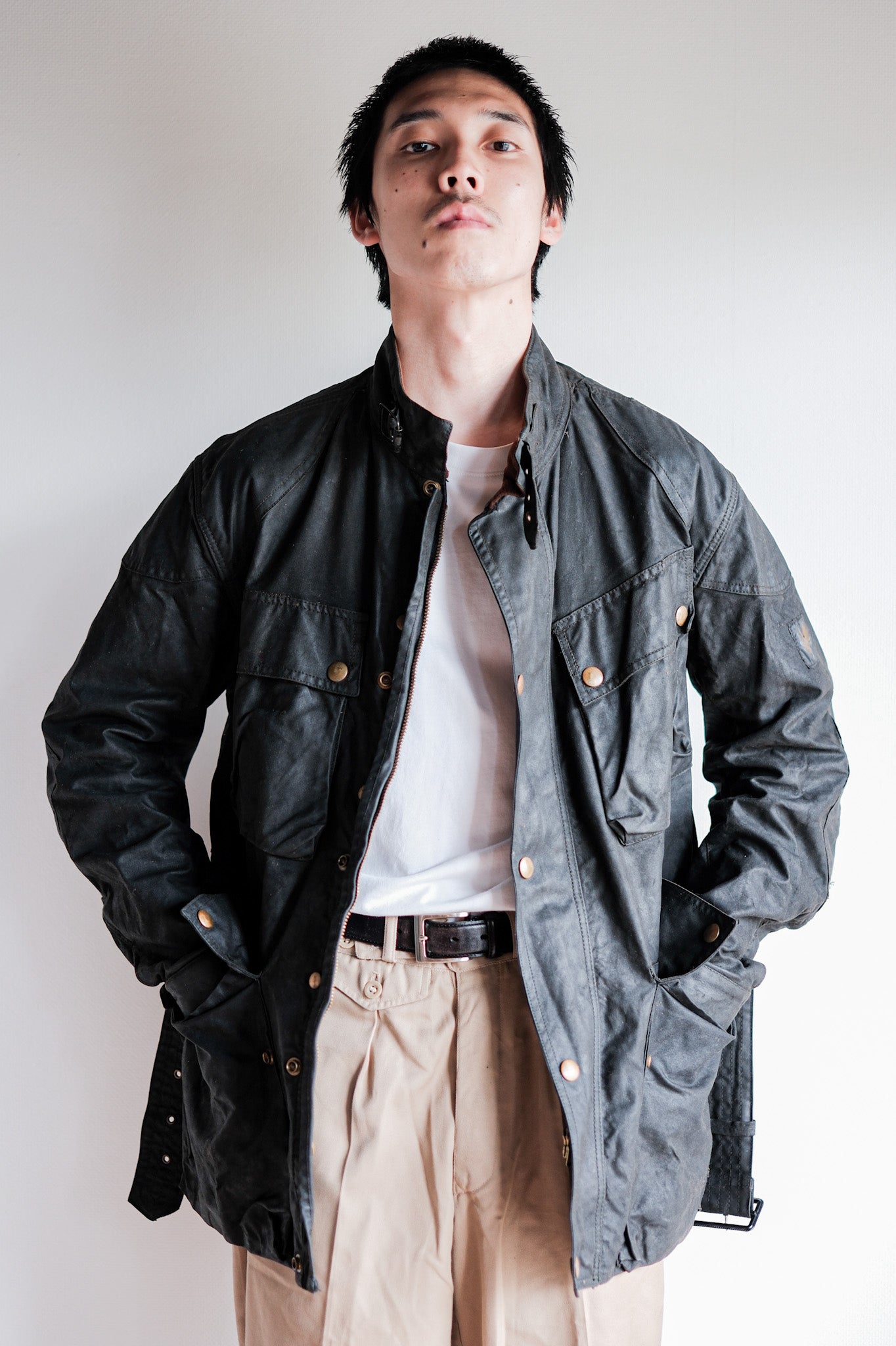 ［~60's］Vintage Belstaff Waxed Jacket "TRIALMASTER" "Red Label"