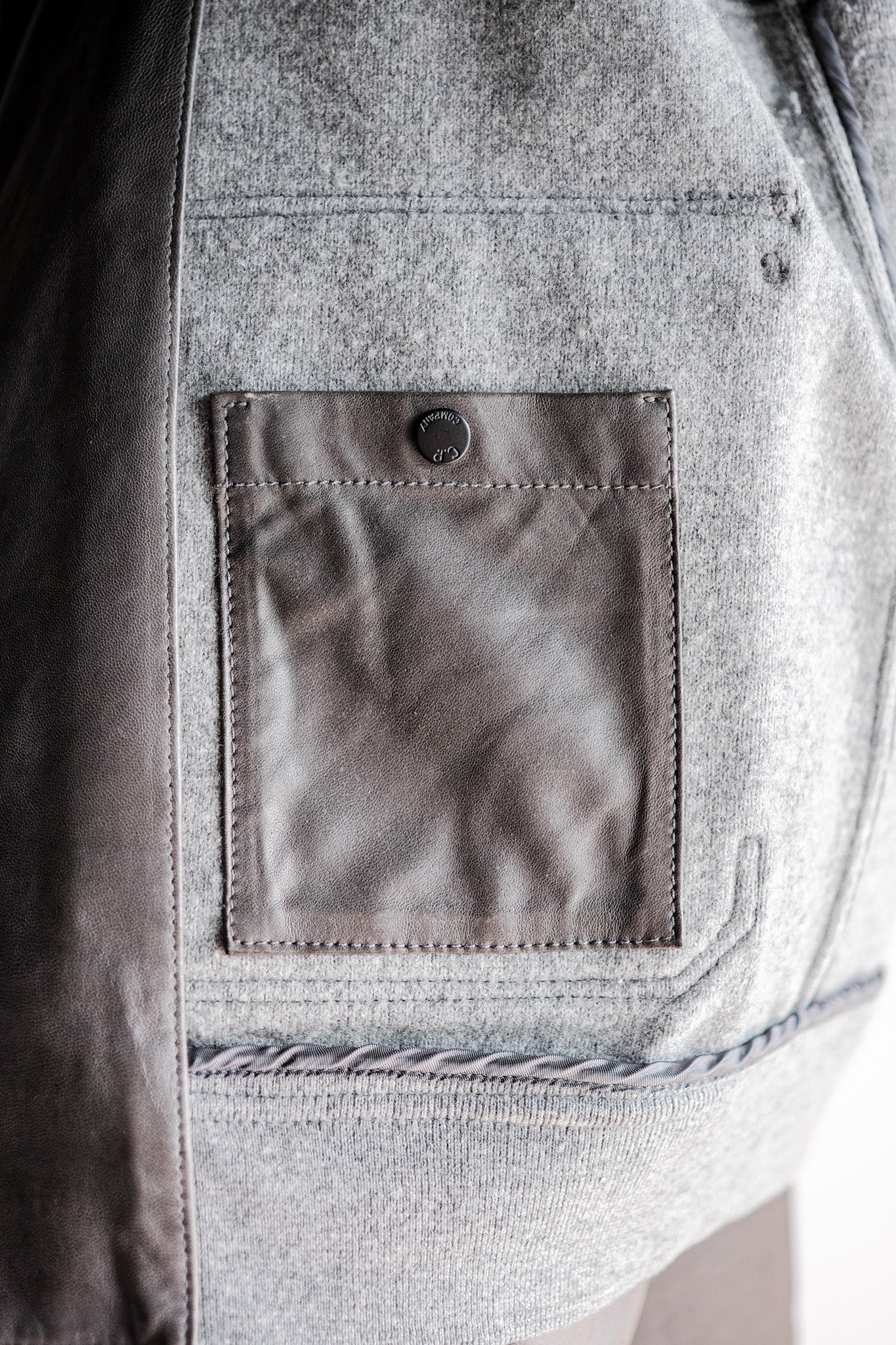 ［08AW］Old C.P.Company Leather Jacket Size.50