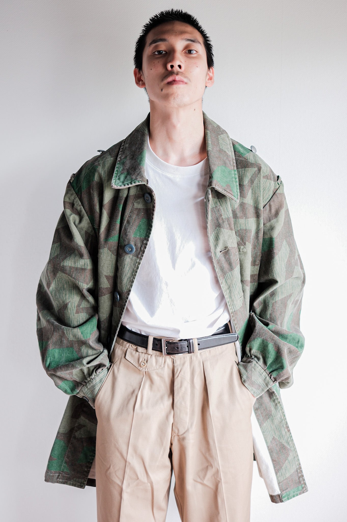 ［~70's］German Army Type Splinter Camouflage Paratrooper Jacket "Reproduction"