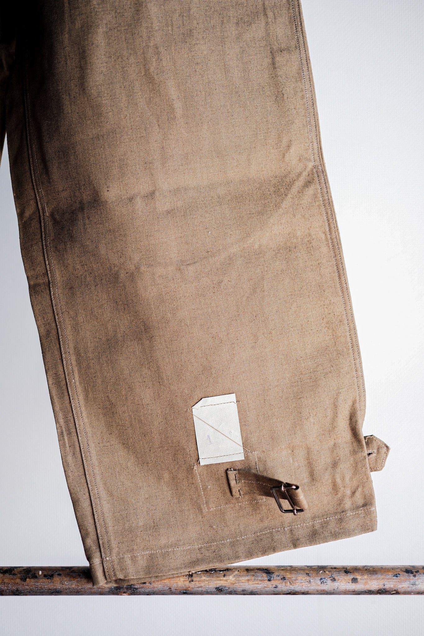 ［~30's］French Army M35 Motorcycle Pants "Linen Type" "Dead Stock"