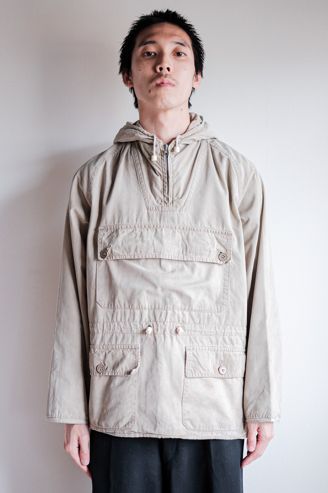 60's】Vintage Belstaff Cotton Smock 