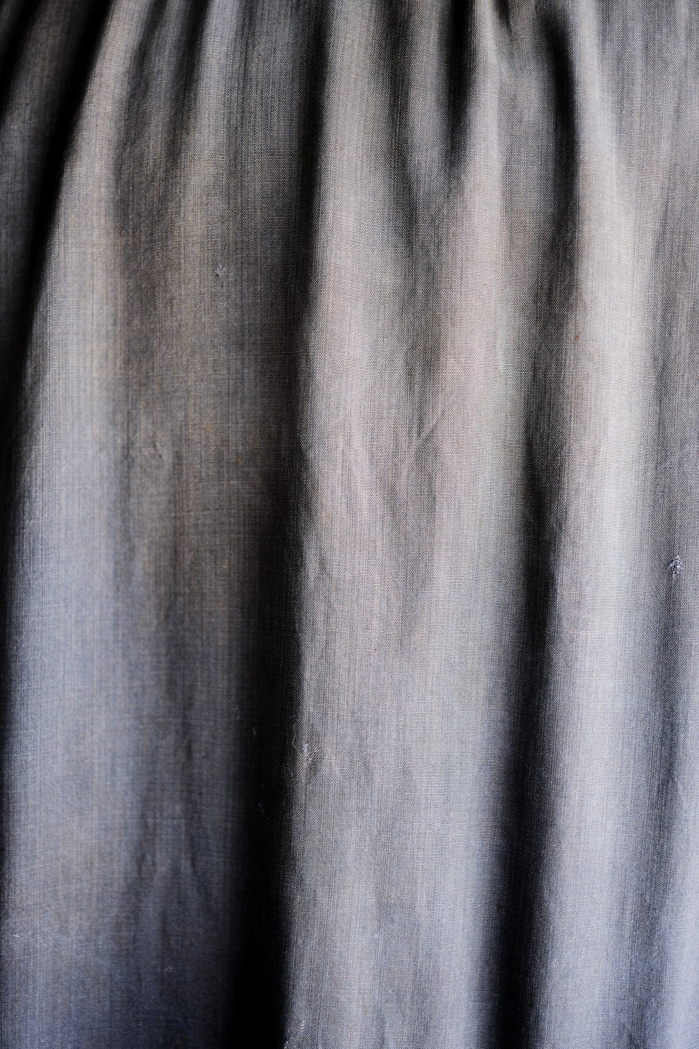 ［~40’s］French Vintage Indigo Linen Work Shirt