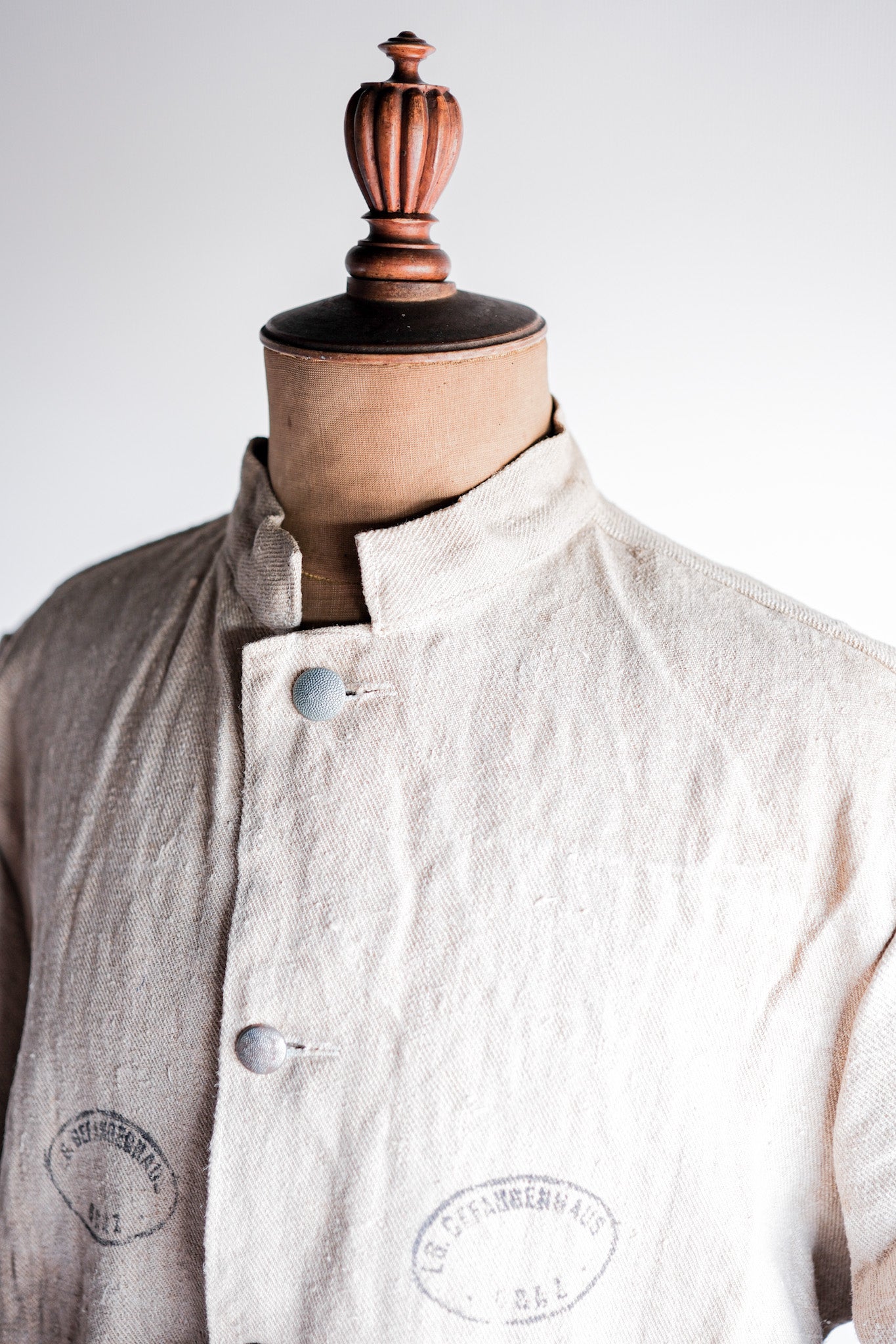 ［~30's］German Army Linen Twill Jacket "Dead Stock"