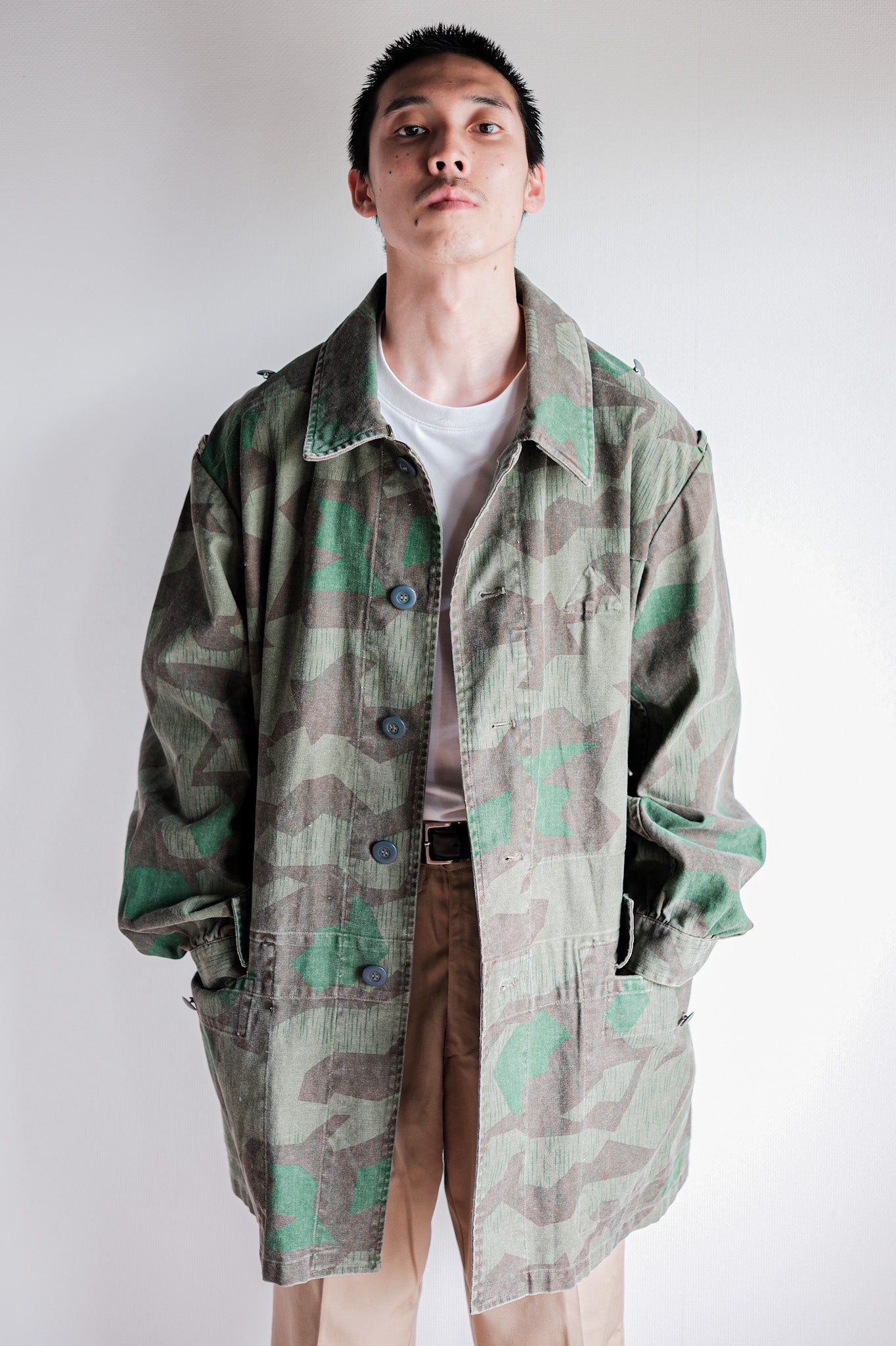 ［~70's］German Army Type Splinter Camouflage Paratrooper Jacket "Reproduction"
