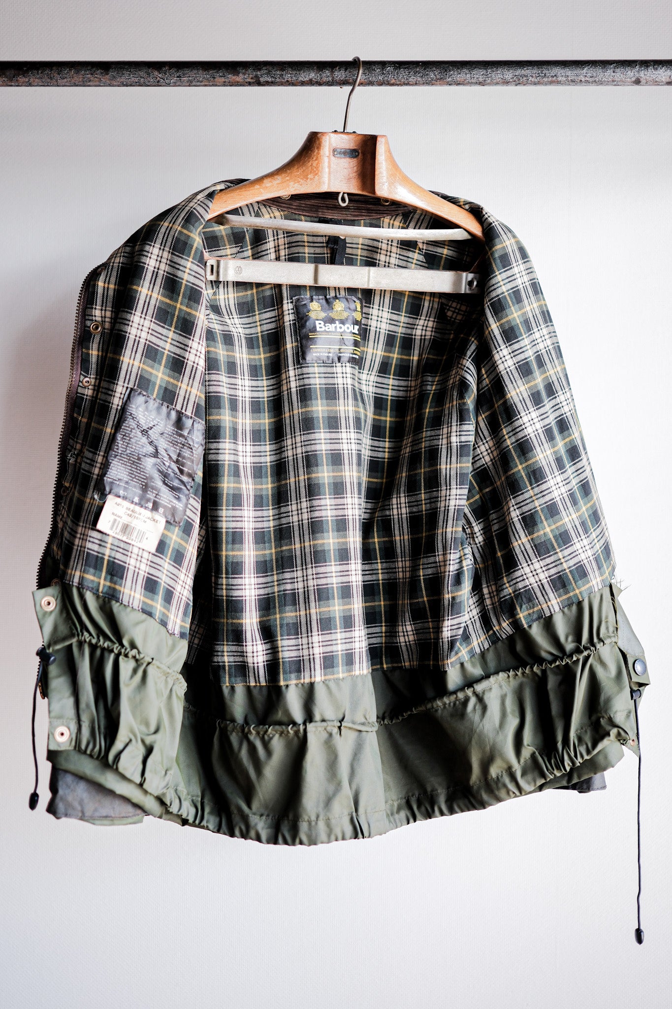【~00's】Vintage Barbour "BEAULIEU JACKET" 3 Crest Size.42