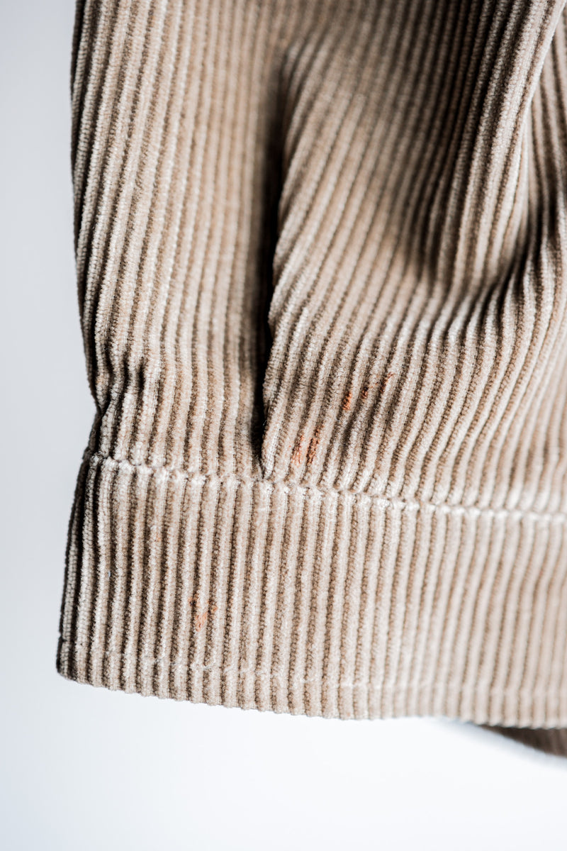 [~80's] Vintage Aquascutum Raglan Sleeve สีน้ำตาล Corduroy Blouson