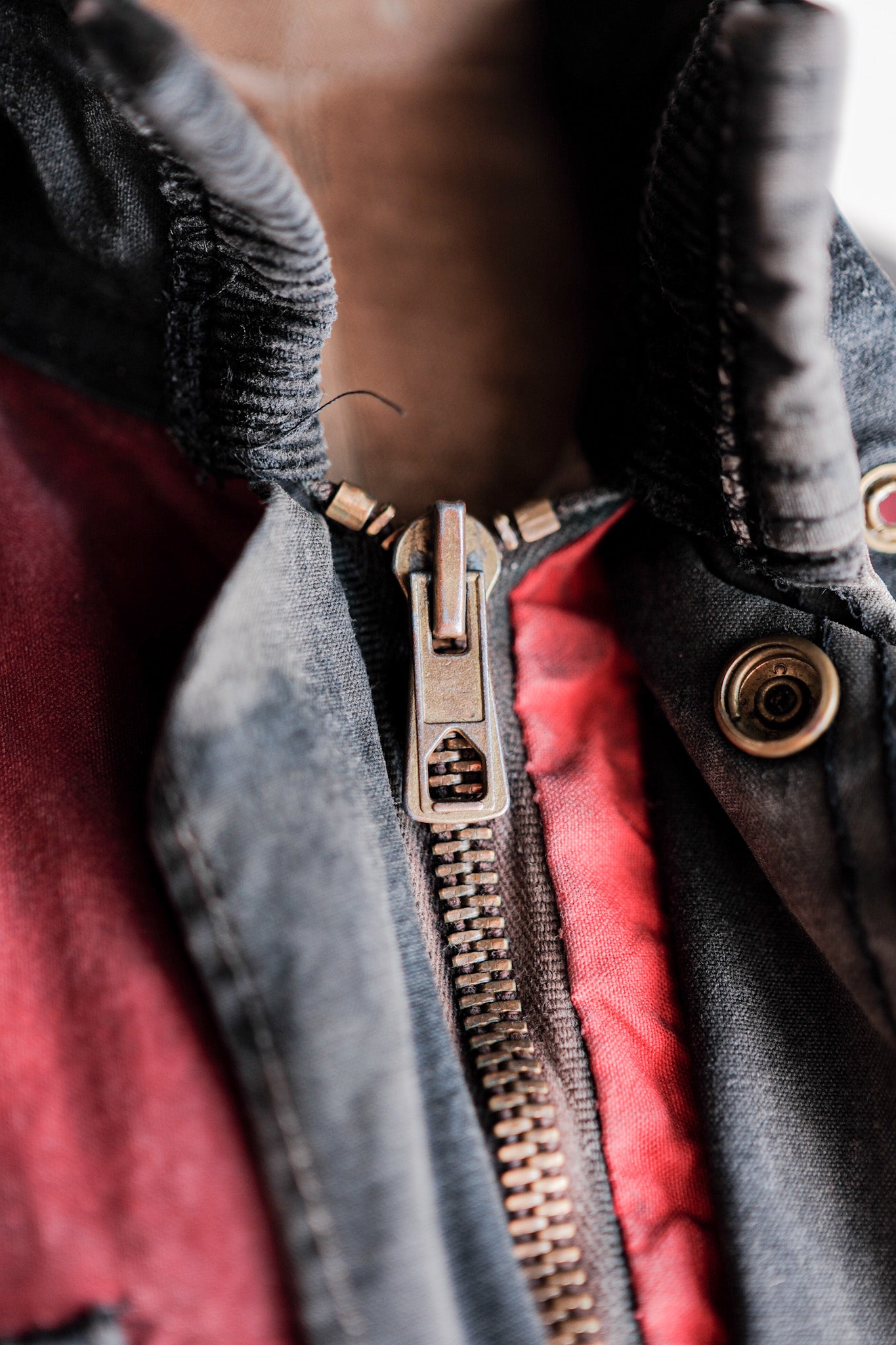 70's】Vintage Belstaff 2 Tone Red Waxed Jacket “TRIALMASTER