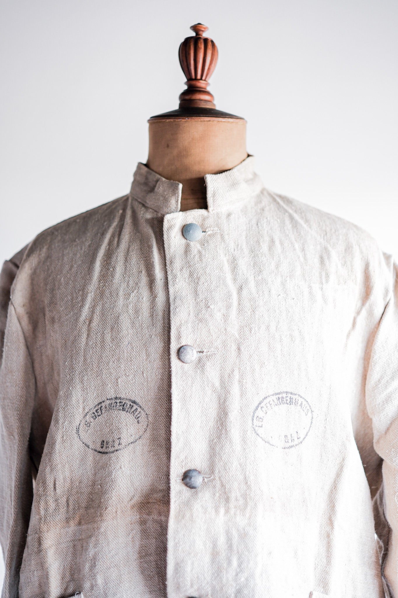 ［~30's］German Army Linen Twill Jacket "Dead Stock"