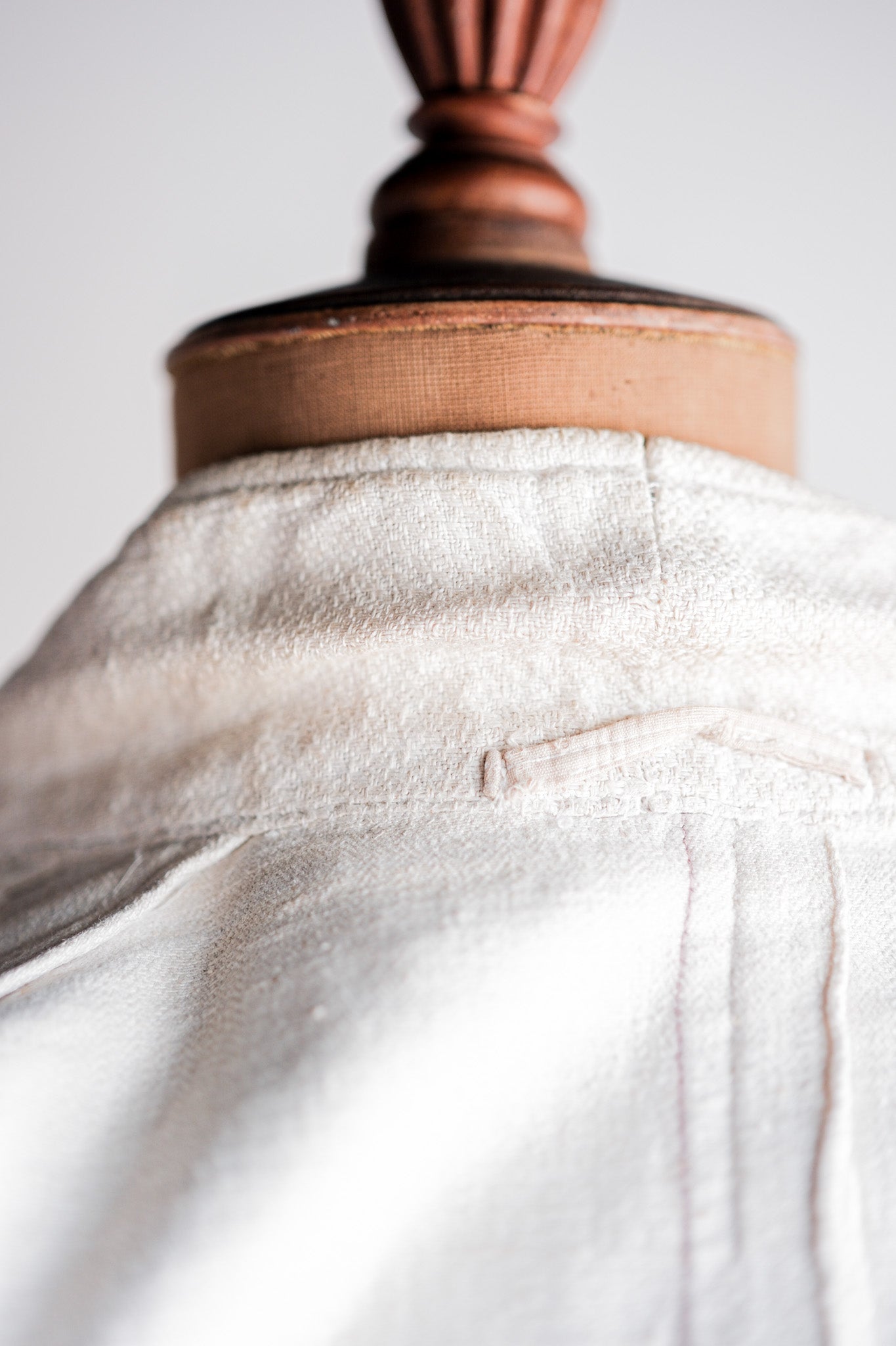 ［~30's］German Army Drillich HBT Linen Jacket "Unusual Pattern"