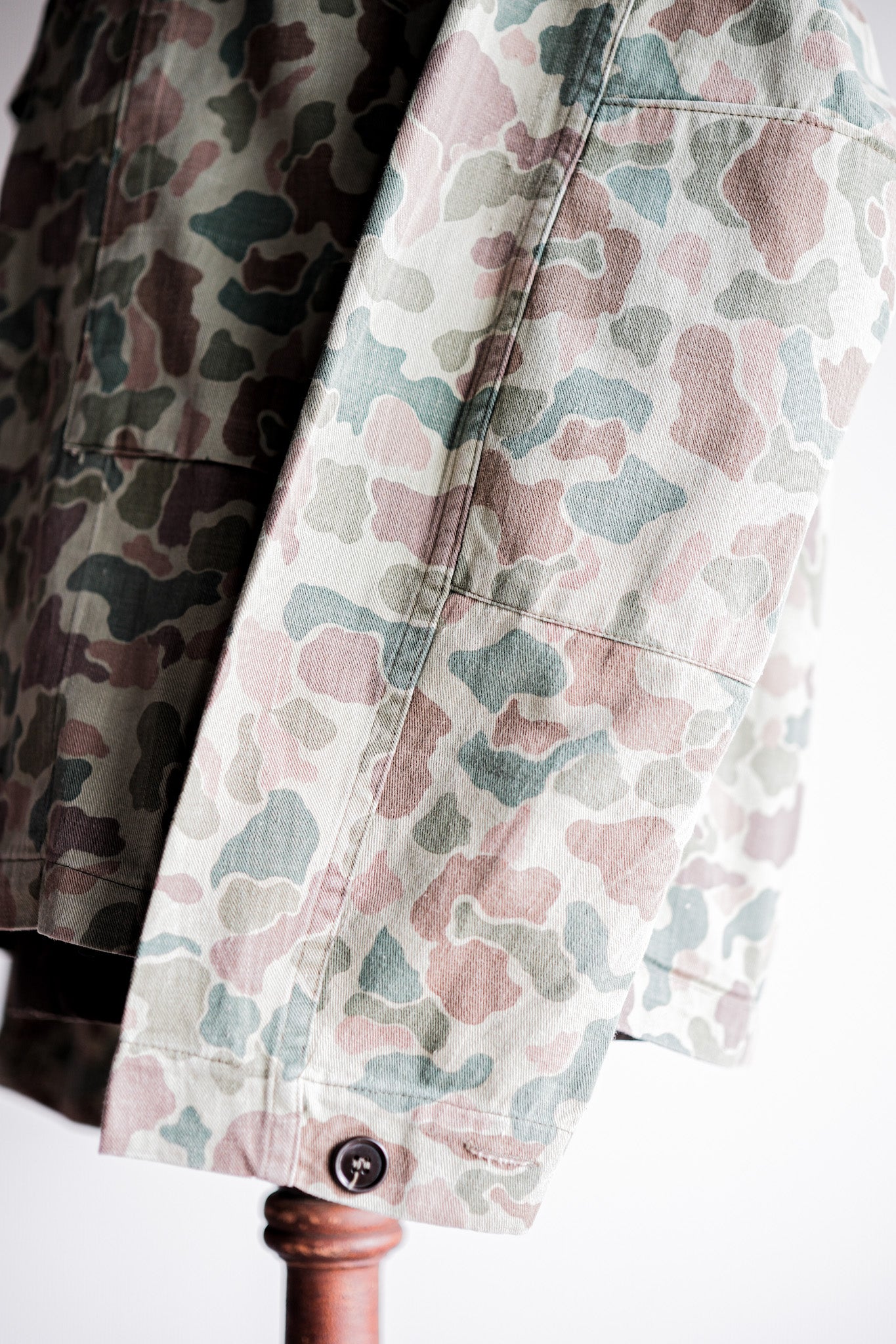 ［~50's］Dutch Army Frogskin Camouflage Field Jacket Size.46