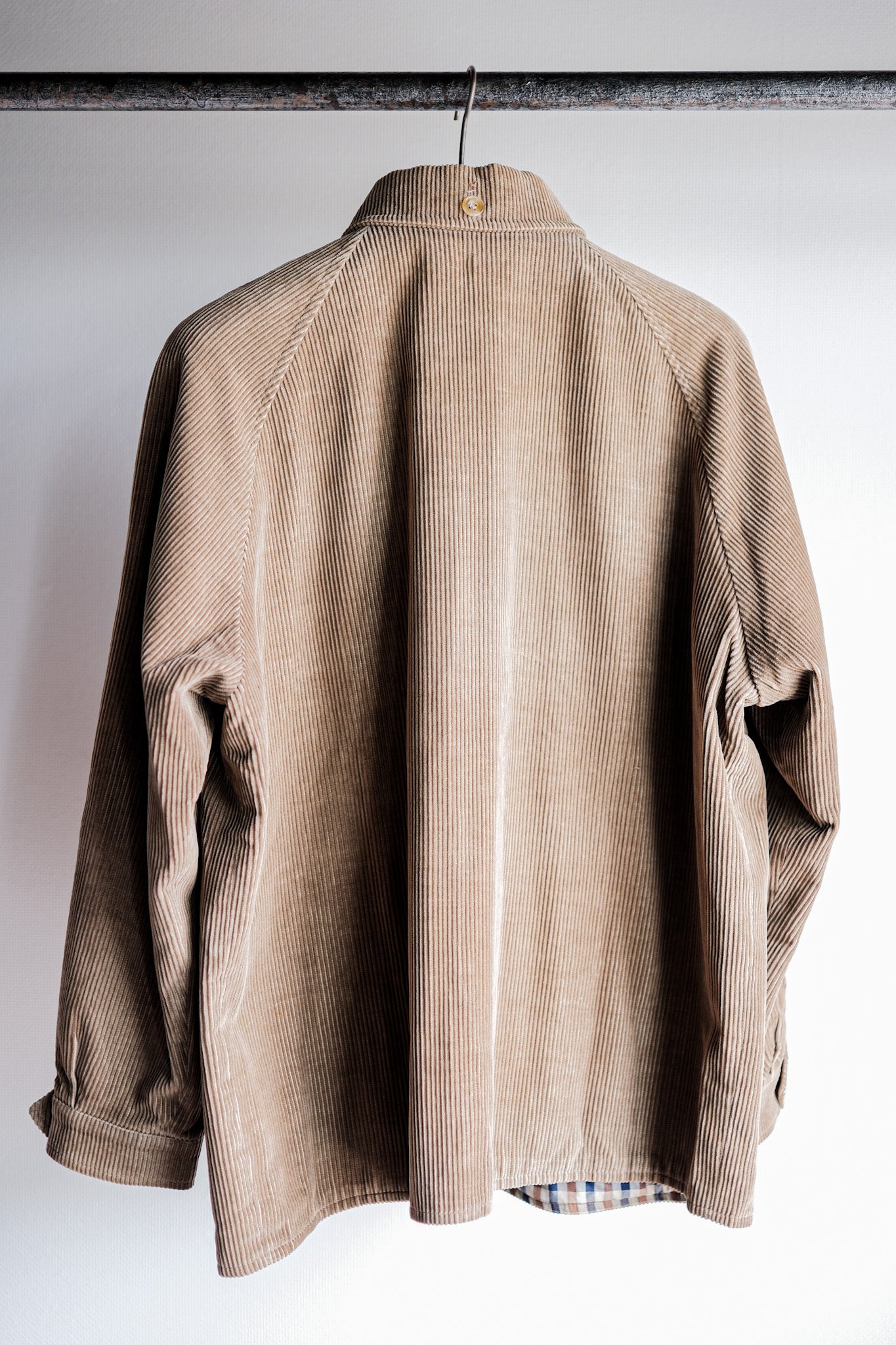 ［~80's］Vintage Aquascutum Raglan Sleeve Brown Corduroy Blouson