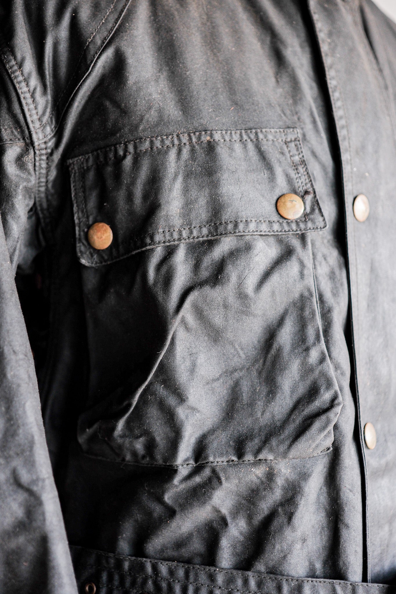 ［~60's］Vintage Belstaff Waxed Jacket "TRIALMASTER" "Red Label"