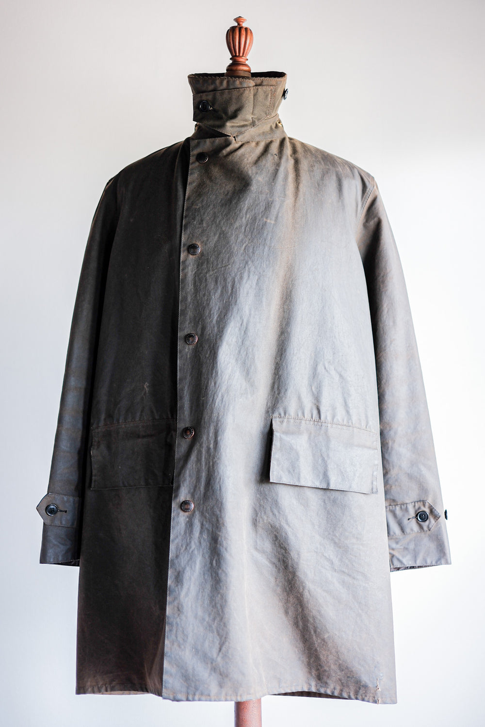 ［~80's］Vintage Barbour "3/4 COAT" 2 Crest