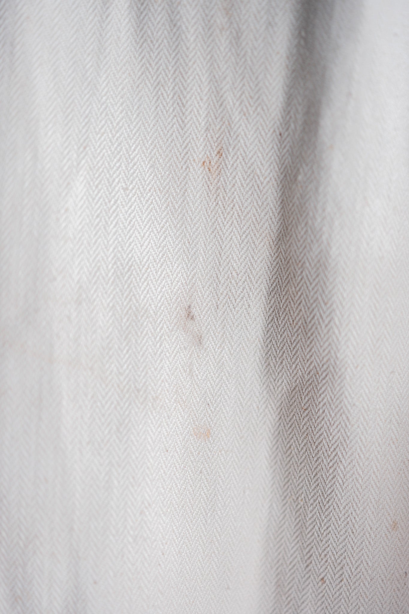 【~40's】German Navy Drillich HBT Linen Sailor Smock "KM"