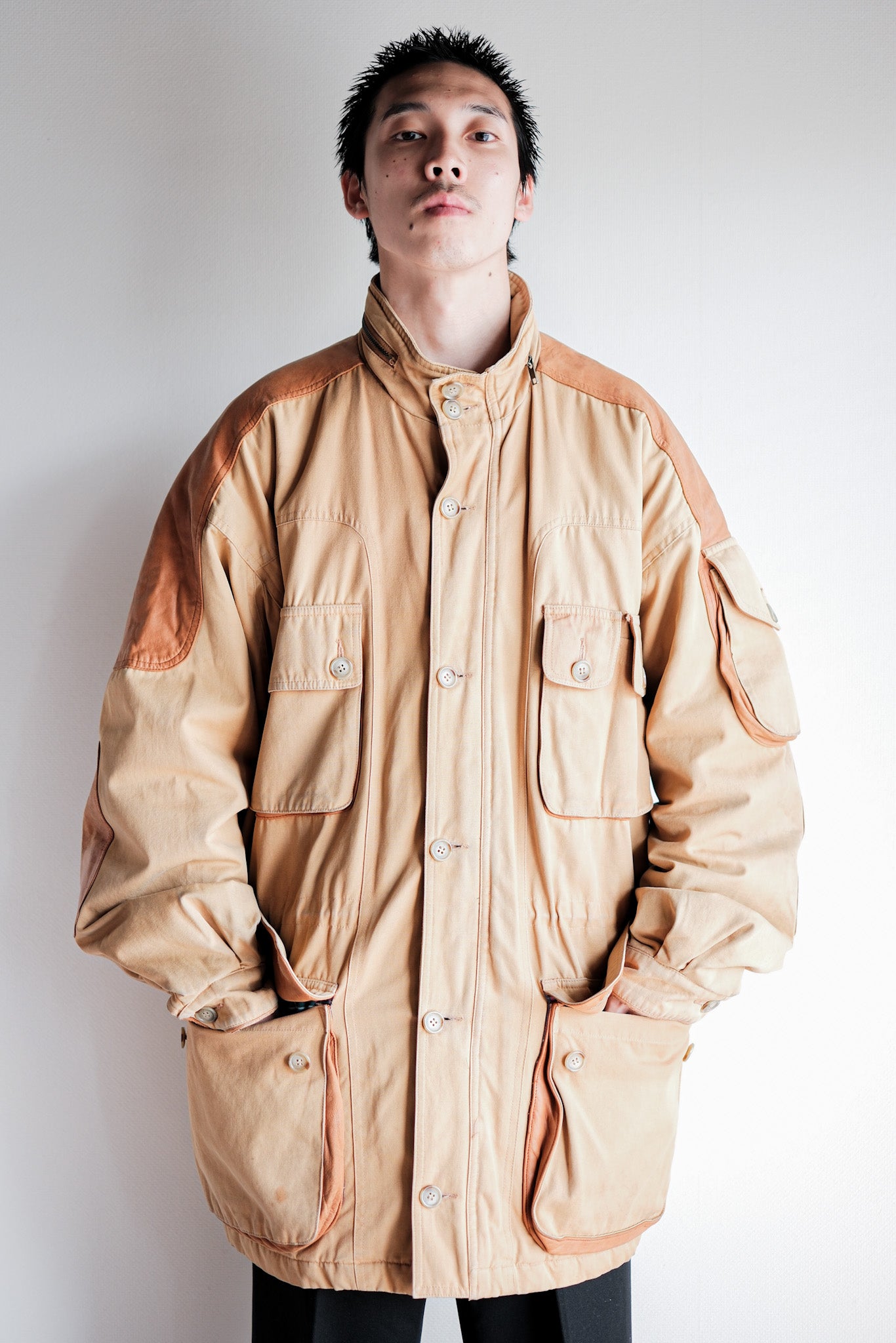［~90's］Willis&Geiger Cotton Safari Jacket Size.M