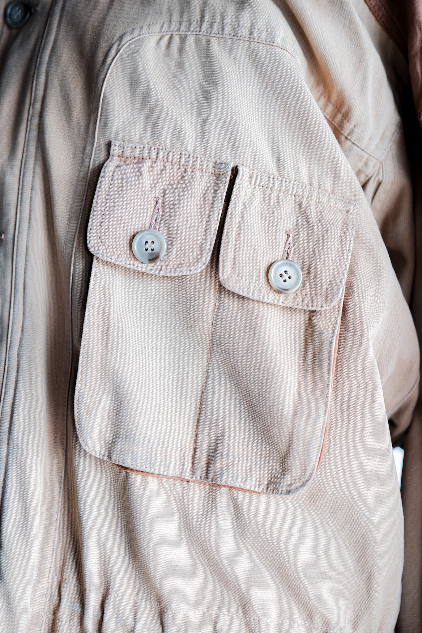 [~ 90 년대] Willis & Geiger Cotton Safari Jacket Size.M