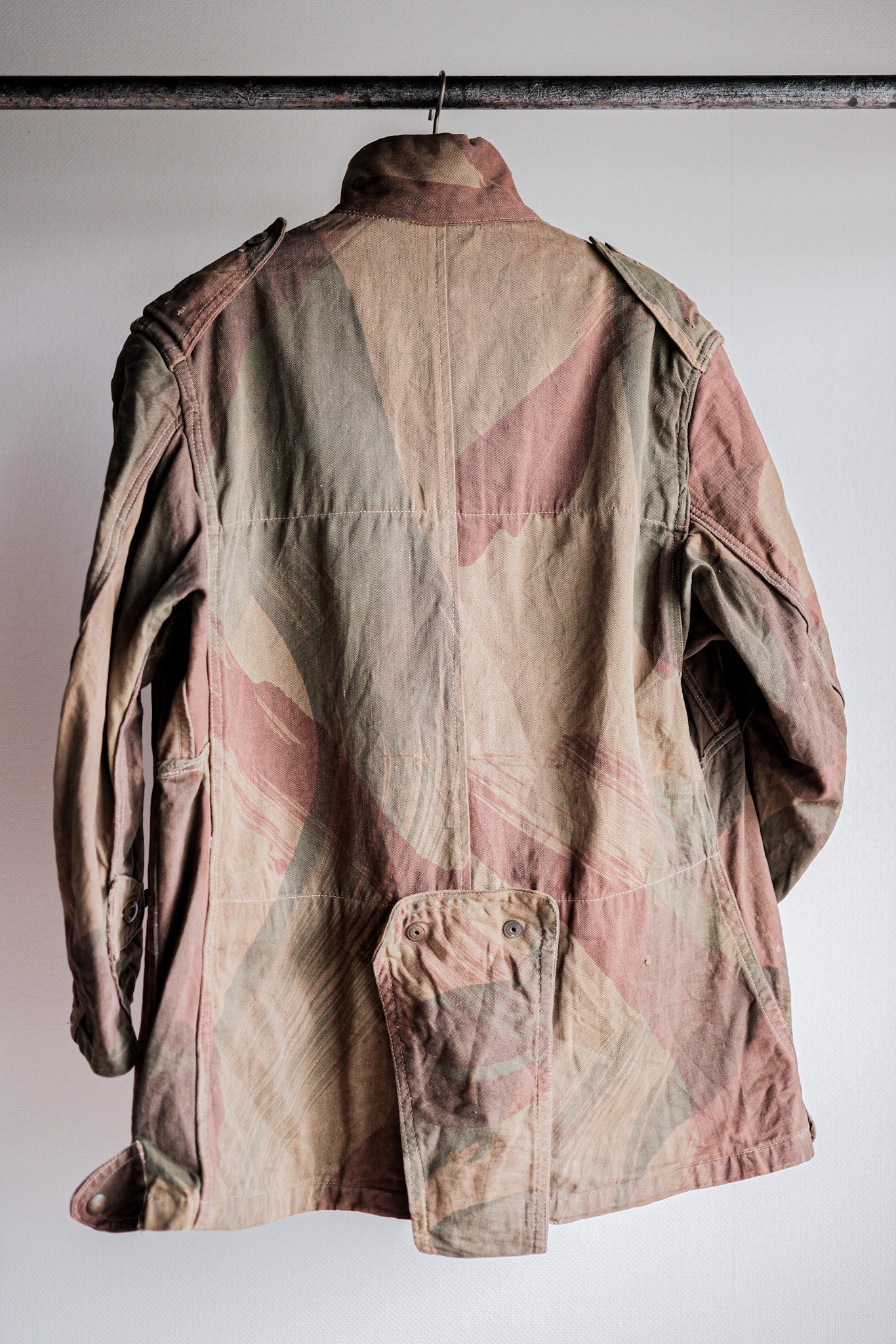 ［~40's］WWⅡ British Army Airborne Troops Brushstroke Camouflage Denison Smock "SAS"