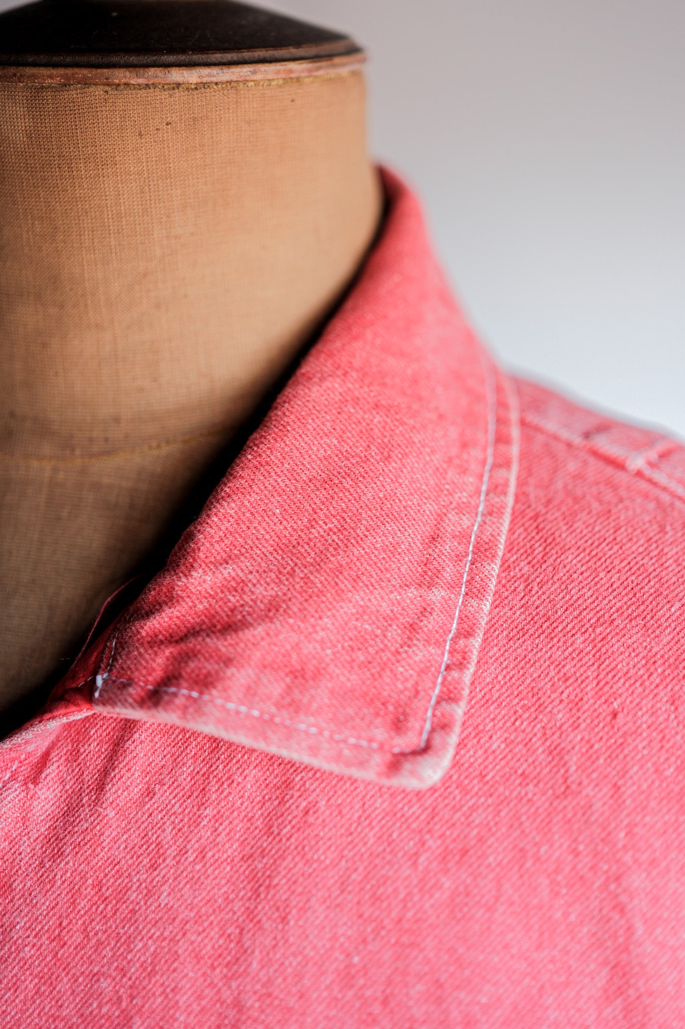 【~90's】Old PINK HOUSE Red Denim Blouson