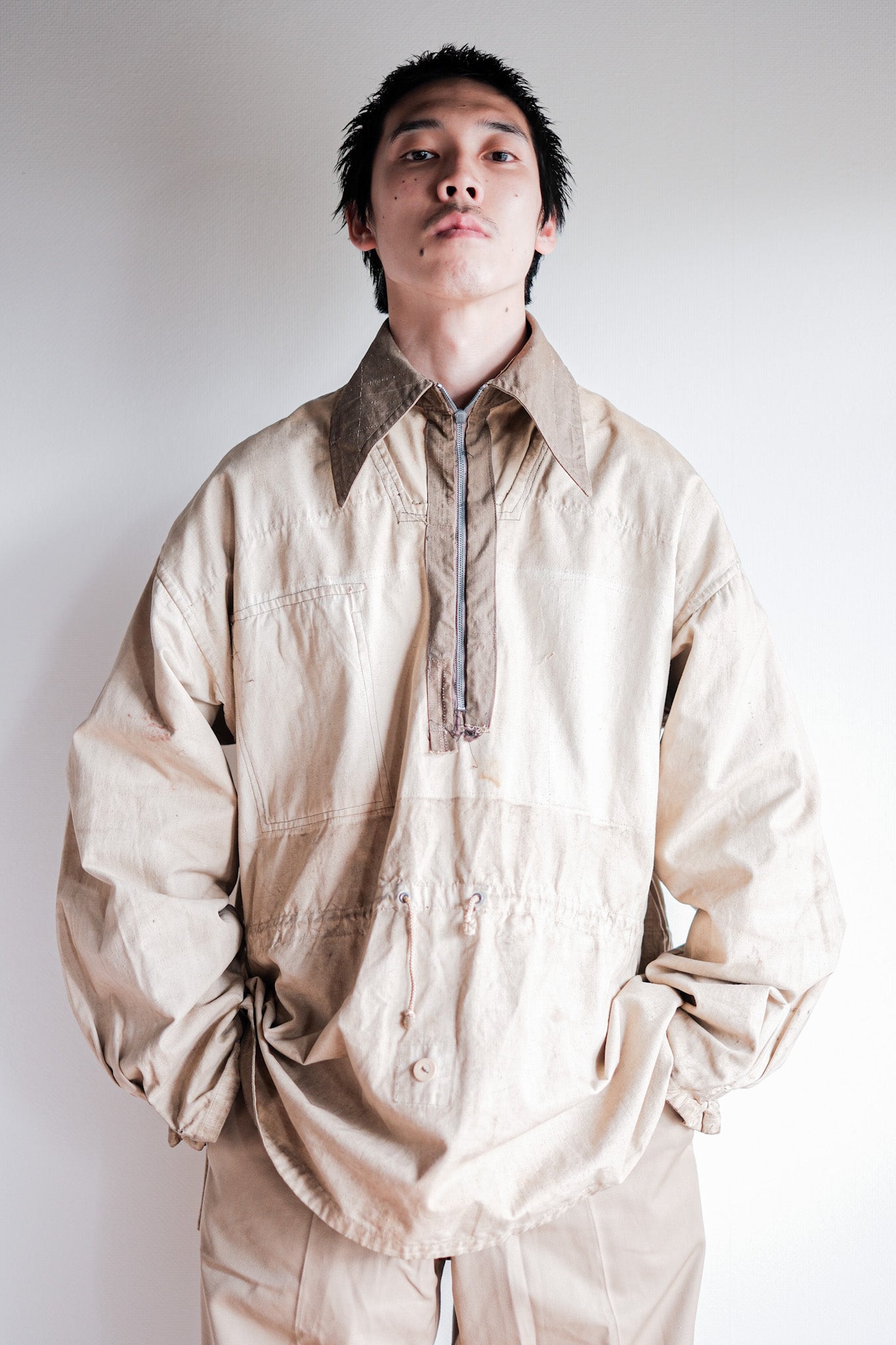［~40's］German Army M42 Gebirgsjäger Reversible Windbluse "1st Type" "Original Modified"
