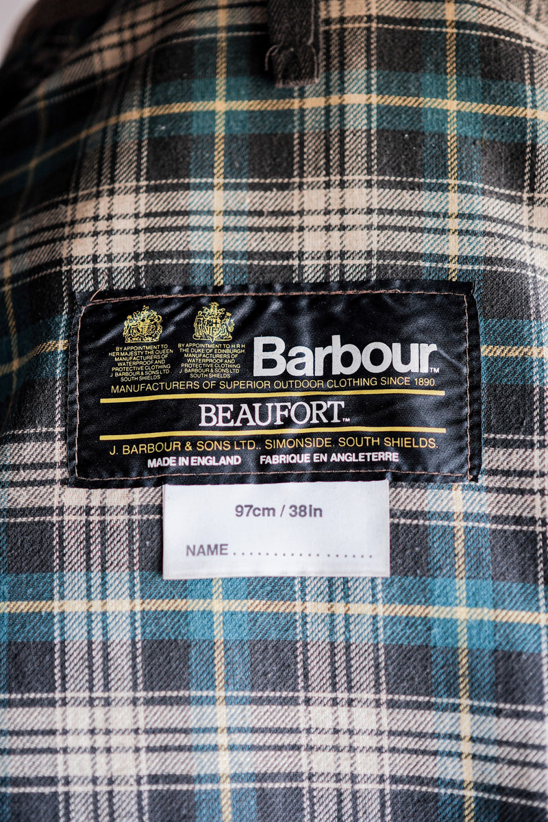 [~ 80's] Barbour "Beaufort" กับ Hood 2 Crest Size.38