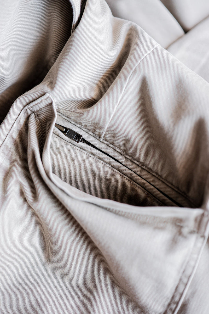 [~90's]Willis&Geiger Cotton Safari Jacket With Chin Strap ไซส์L
