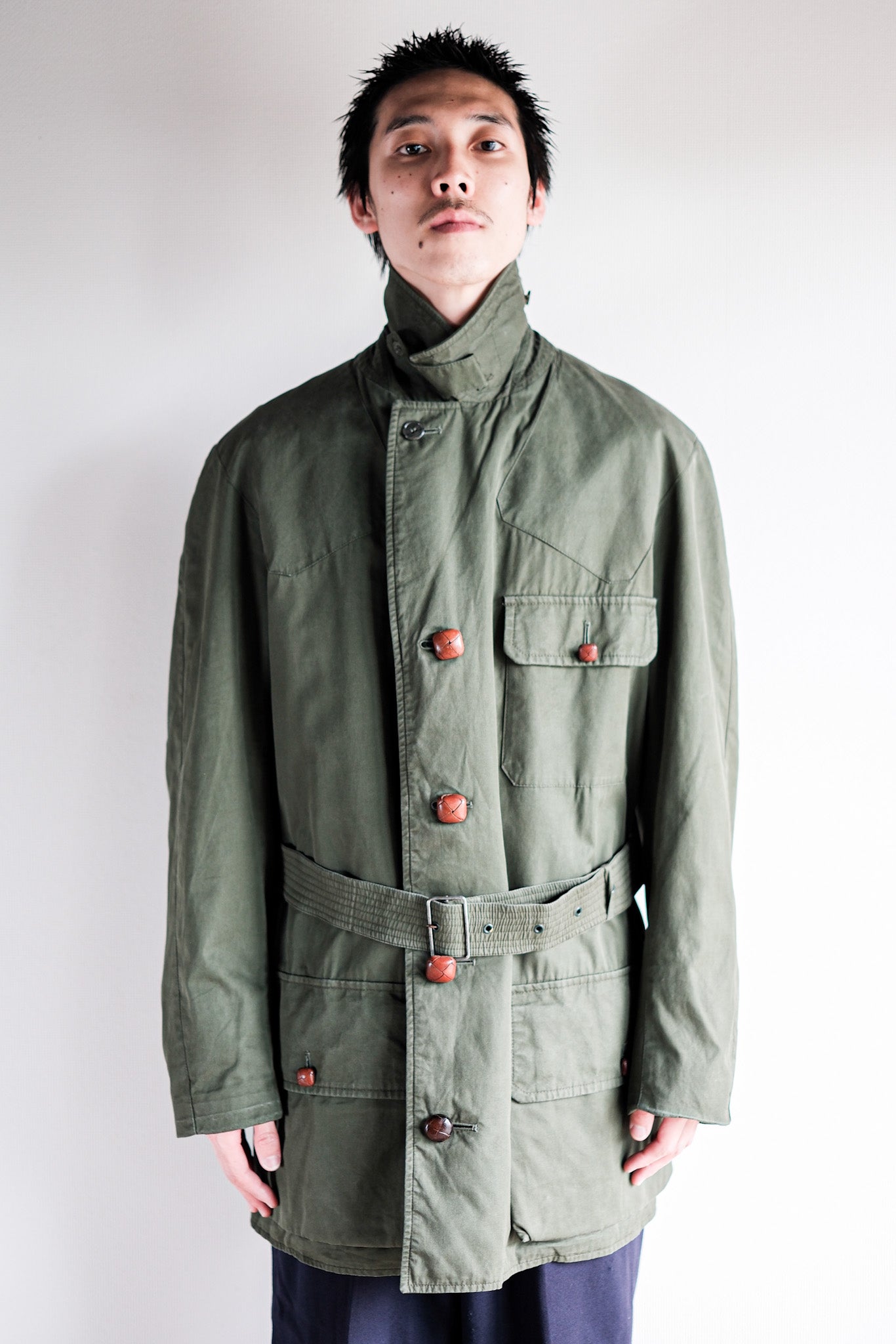 60's】Vintage Grenfell Shooter Jacket Size.42 “Mountain Tag”
