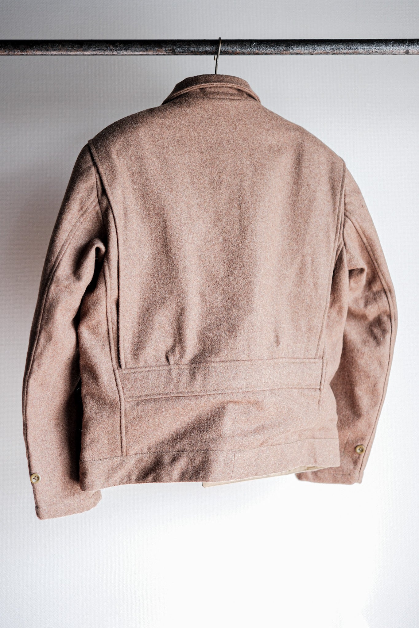 ［~50's］French Army Wool Jacket With Chin Strap Size.42 "Dead Stock"