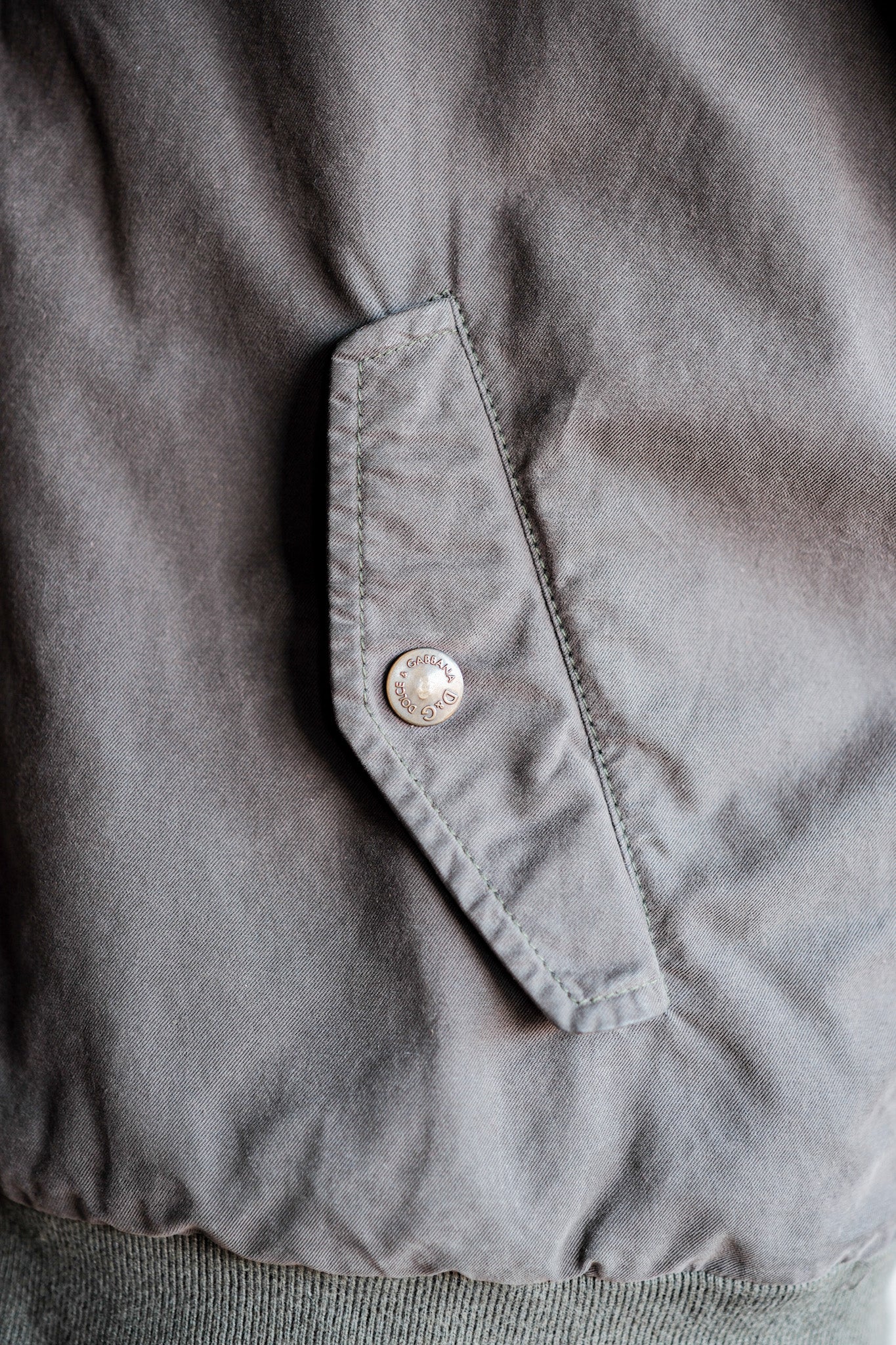 ［~00's］Old DOLCE & GABBANA Zip Up Hooded Jacket Size.L