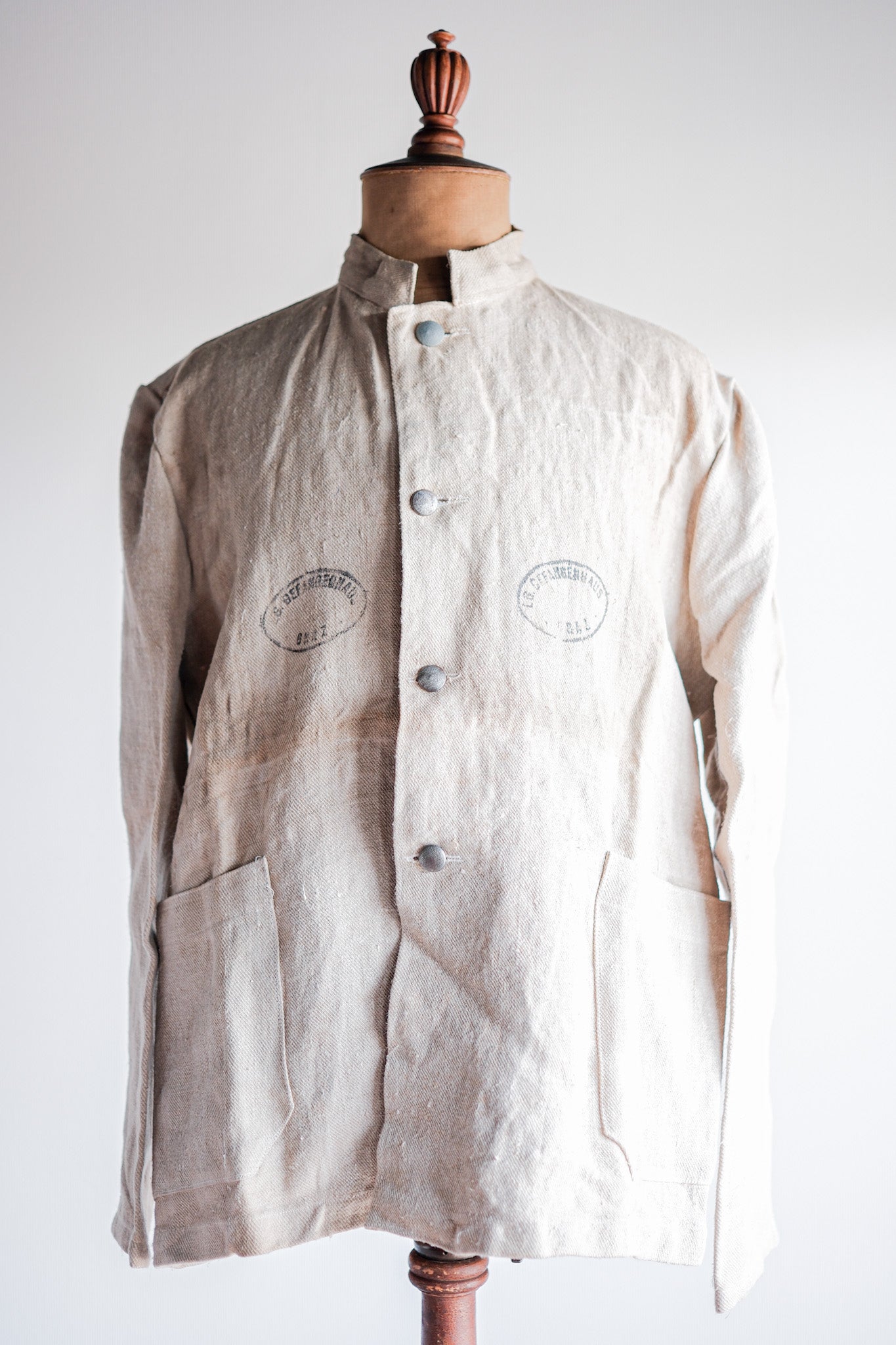 ［~30's］German Army Linen Twill Jacket "Dead Stock"