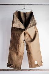 【~30's】French Army M35 Motorcycle Pants "Linen Type" "Dead Stock"