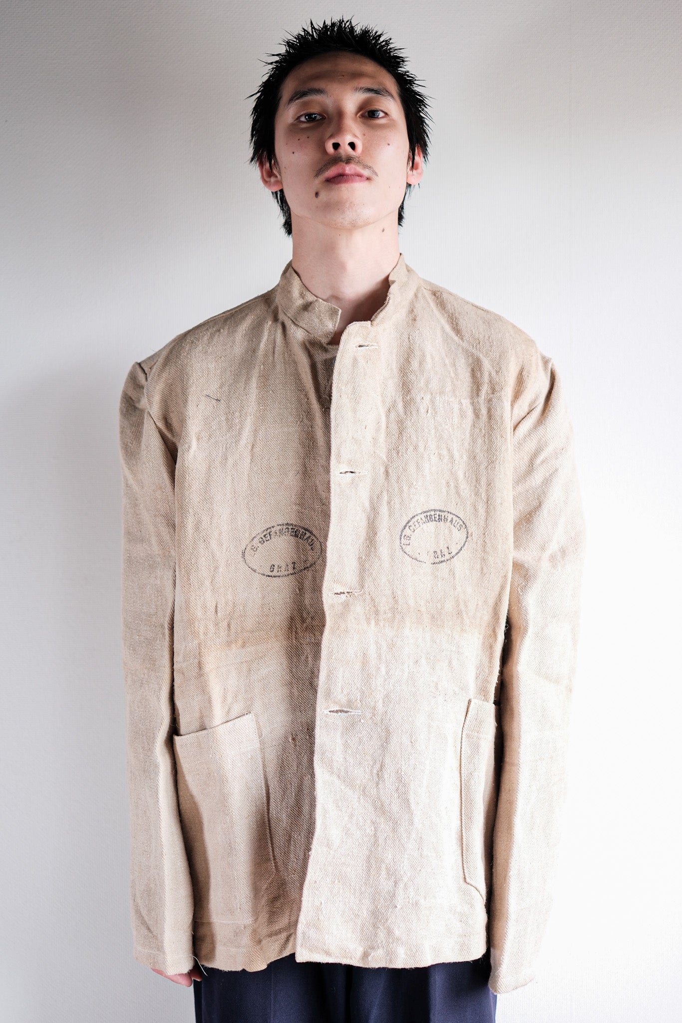 ［~30's］German Army Linen Twill Jacket "Dead Stock"