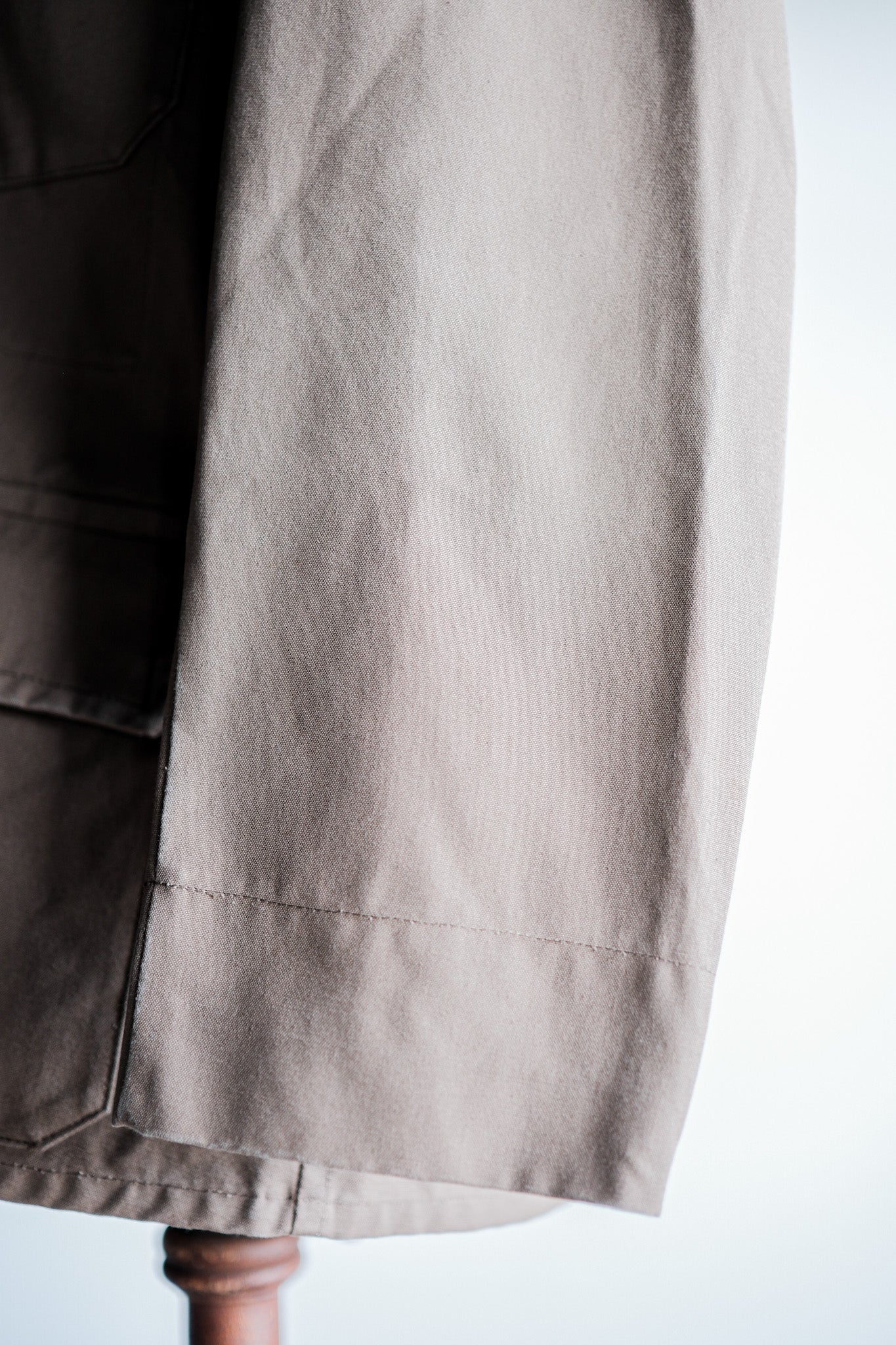 ［~50's］French Vintage Cotton Linen Canvas Hunting Jacket "Dead Stock"