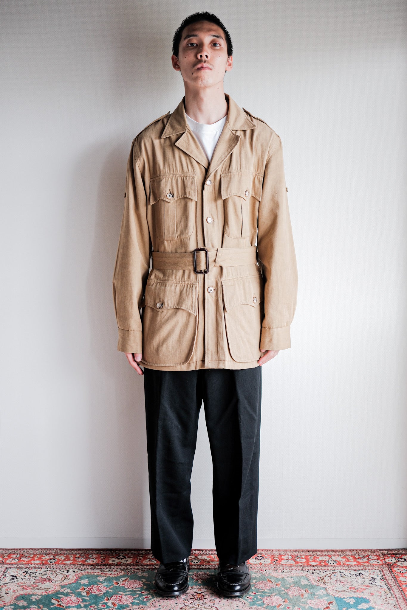 ［~80's］Willis&Geiger Australian Bush Jacket Size.38 "Made in U.S.A."