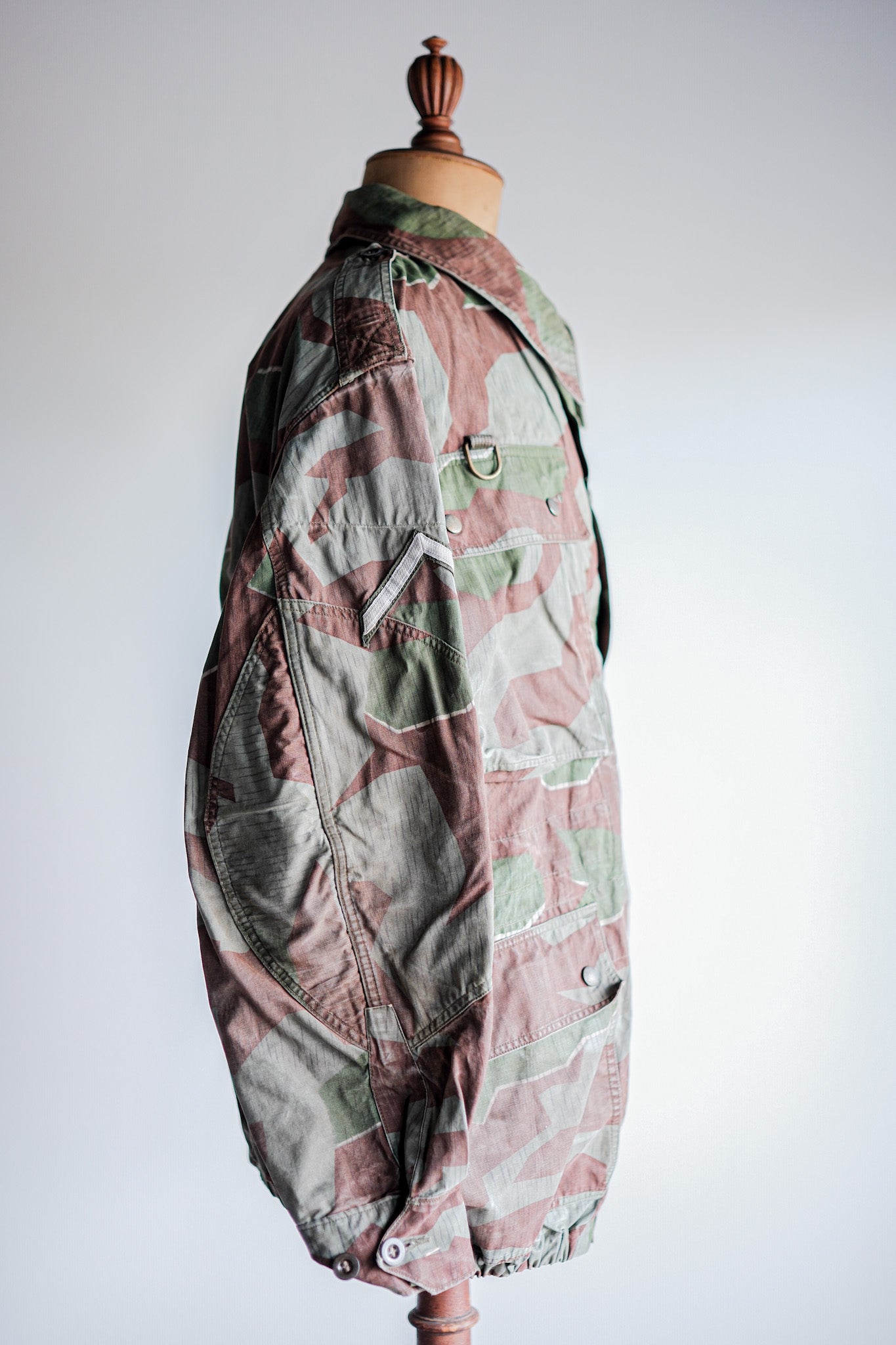 [~ 50's] Armée allemande Splinter Camouflage Camouflage Paratrooper Jacket