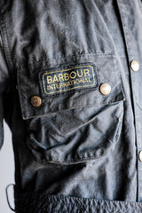 【~80's】Vintage Barbour "INTERNATIONAL SUIT" 2 Crest Size.38