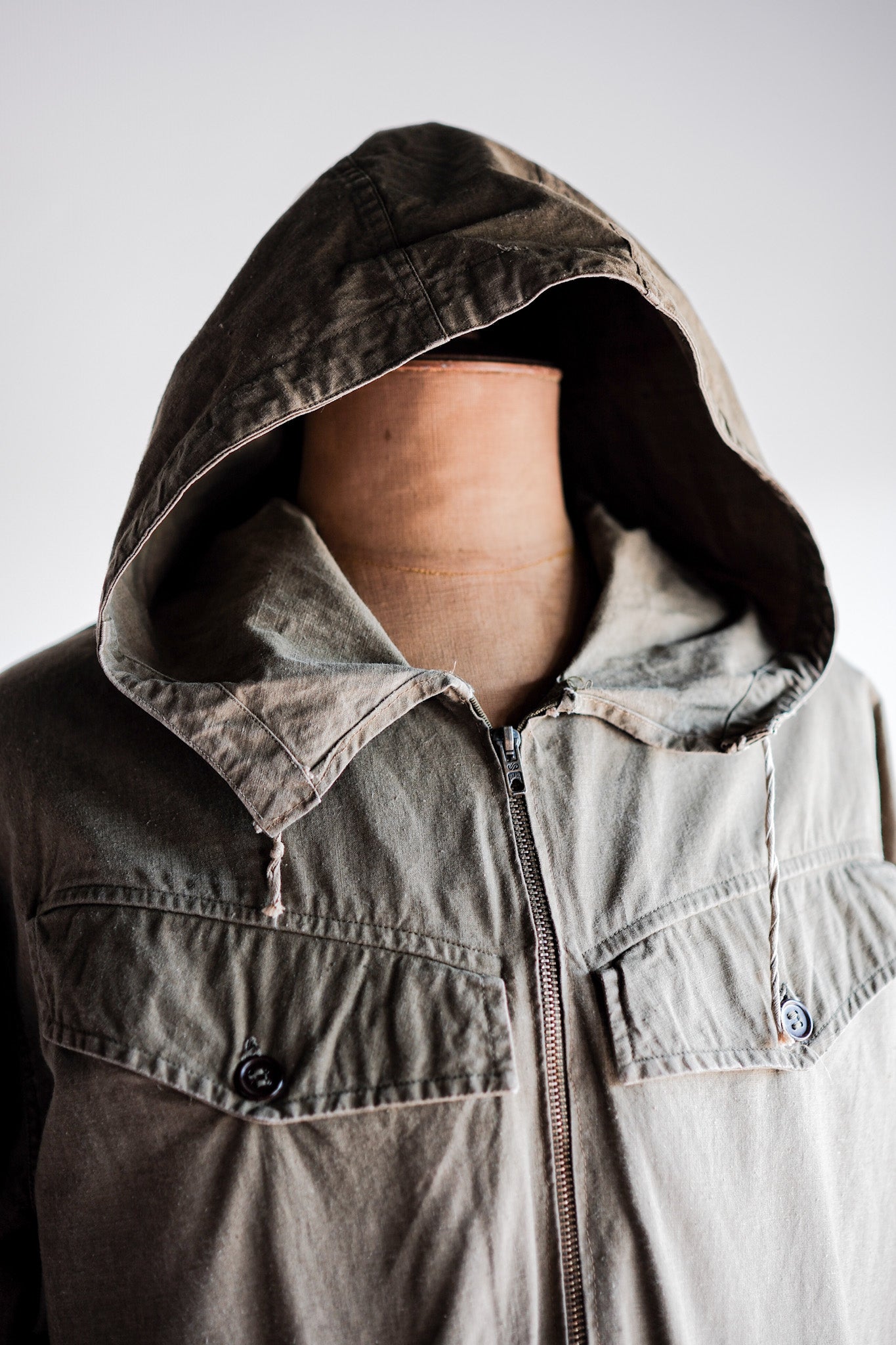 ［~60's］French Army Alpine Mountain Smock Parka Size.22 "Modified"