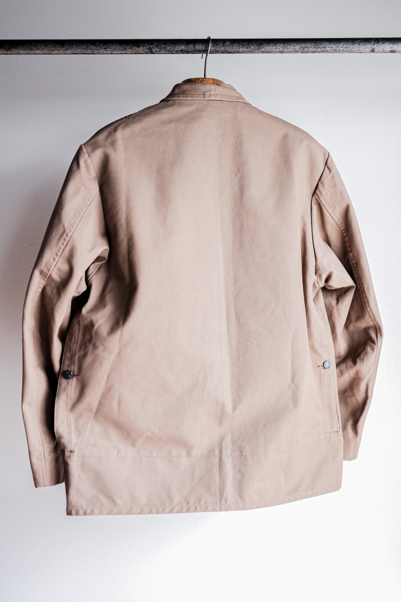 ［~50's］French Vintage Cotton Linen Canvas Hunting Jacket "Dead Stock"