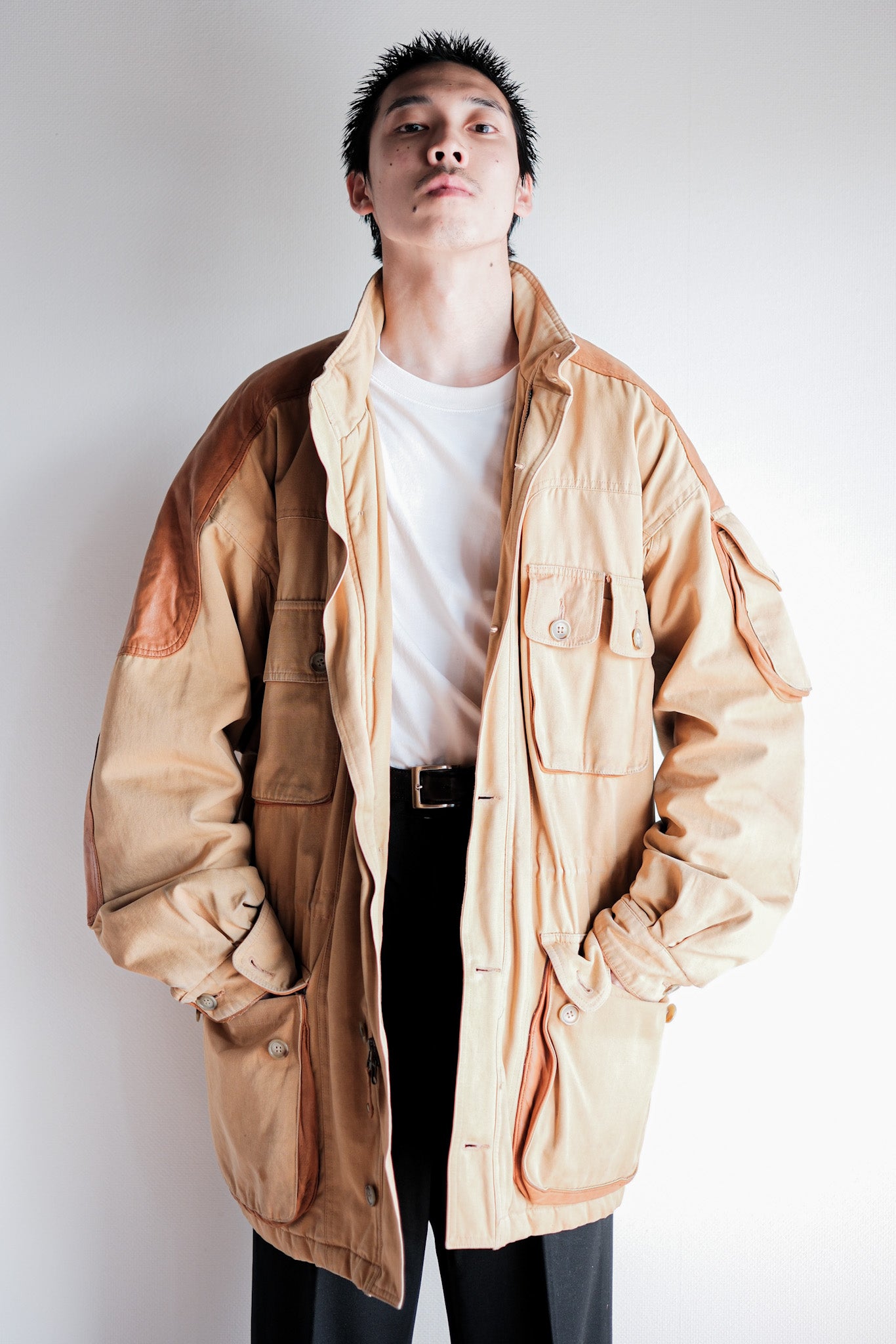 ［~90's］Willis&Geiger Cotton Safari Jacket Size.M