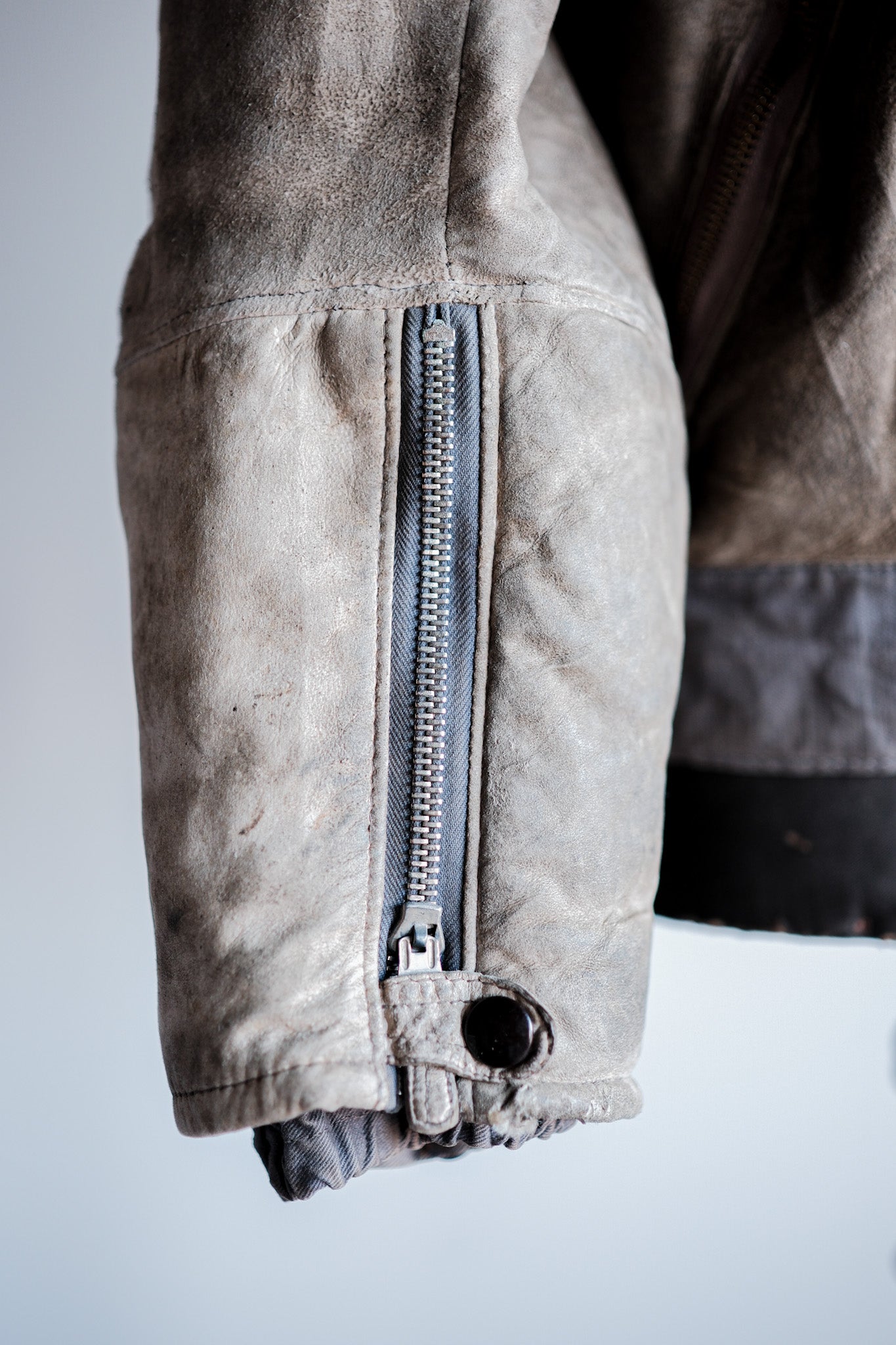 ［~40's］WWⅡ German Air Force Winter Sheepskin Flight Jacket "Luftwaffe" "Unusual Pocket"