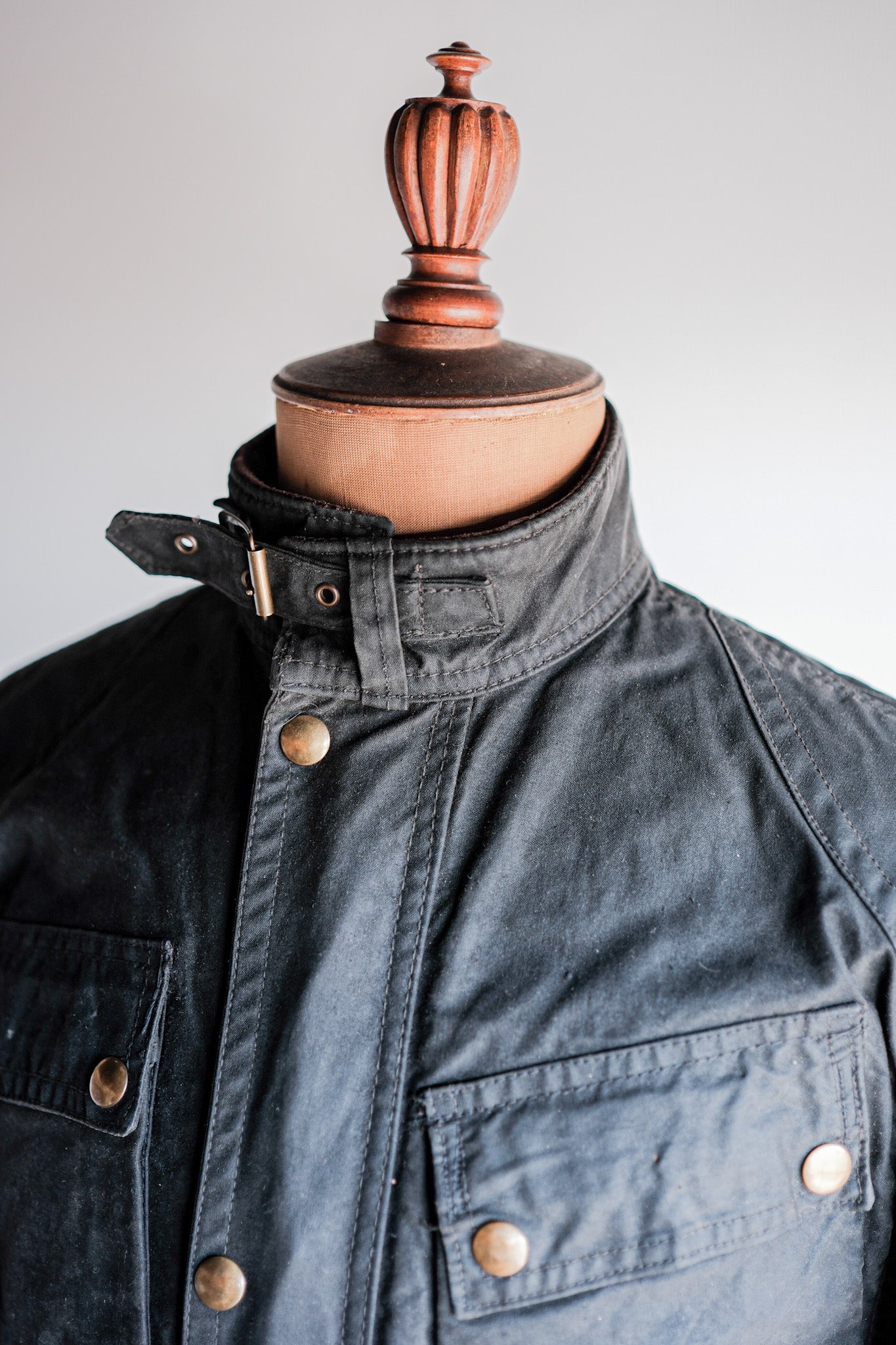 60's] Vintage Belstaff Waxed Jacket Size.34 