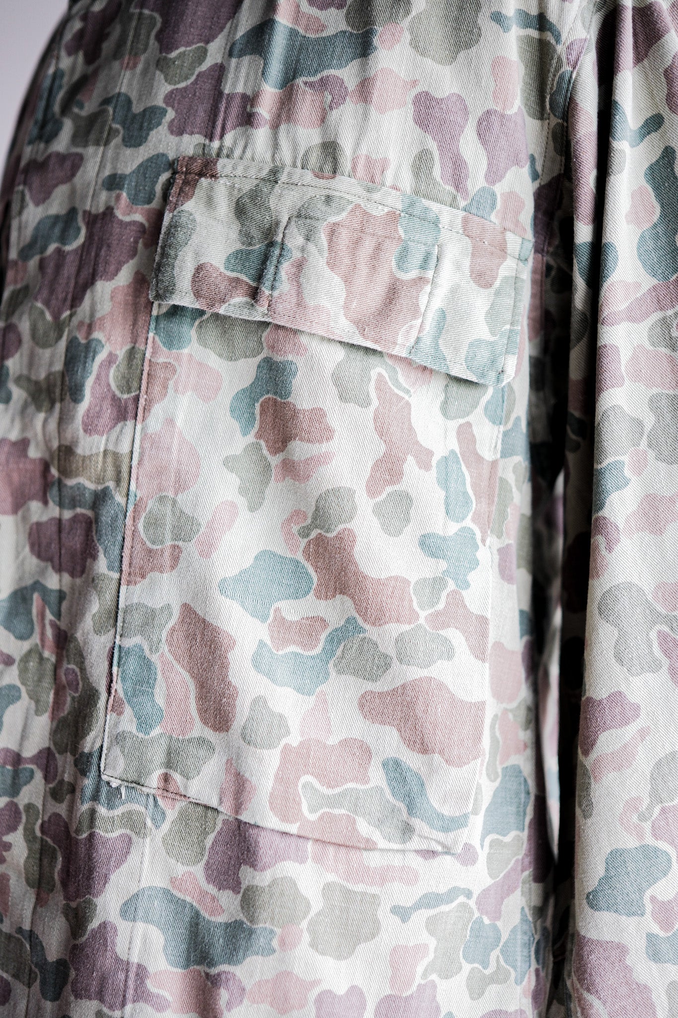 ［~50's］Dutch Army Frogskin Camouflage Field Jacket Size.46