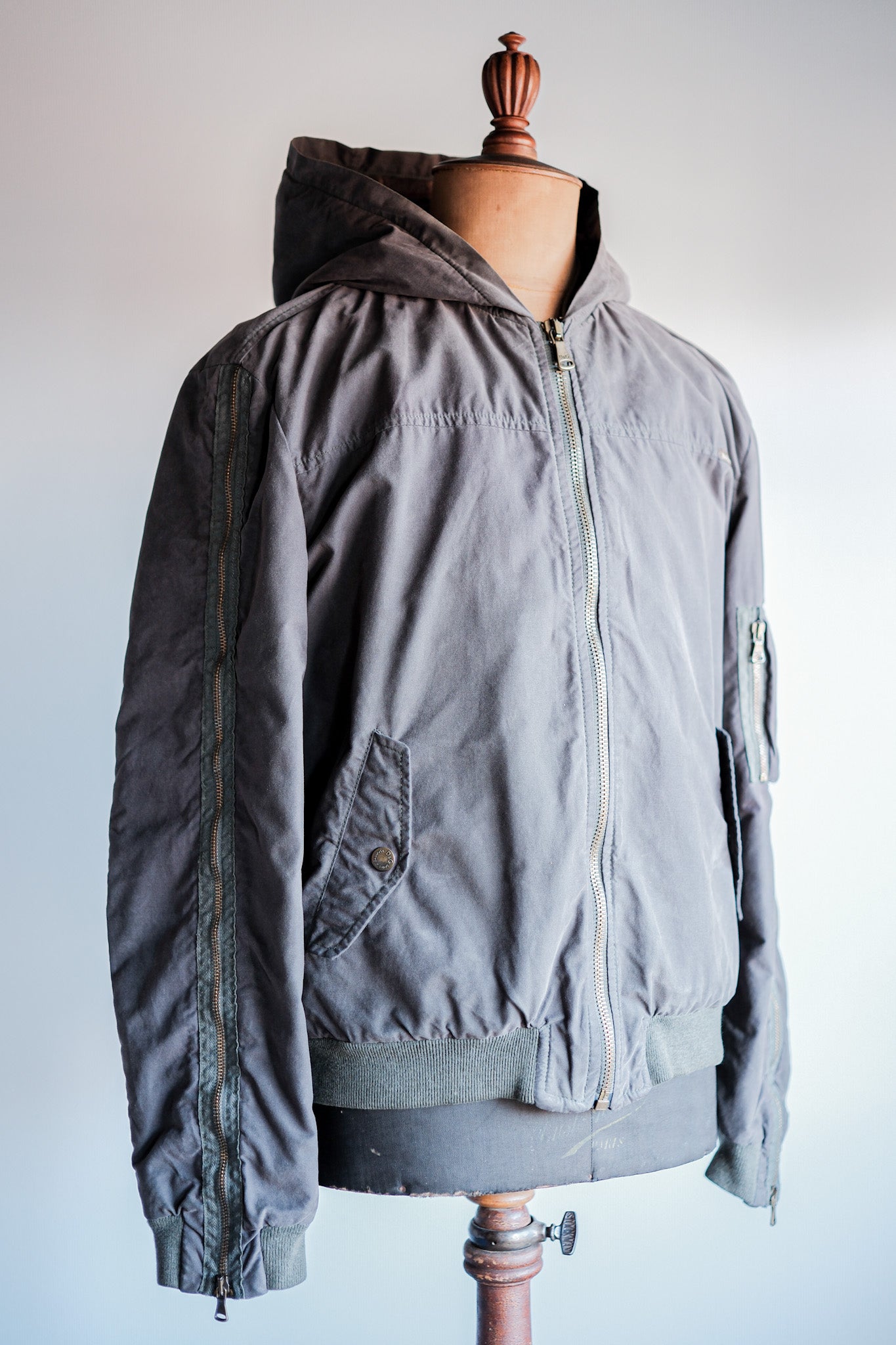 ［~00's］Old DOLCE & GABBANA Zip Up Hooded Jacket Size.L