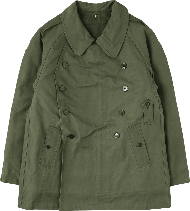 【~50's】French Air Force M38 Double Breasted Motorcycle Jacket With Liner Size.96-100 "Dead Stock"