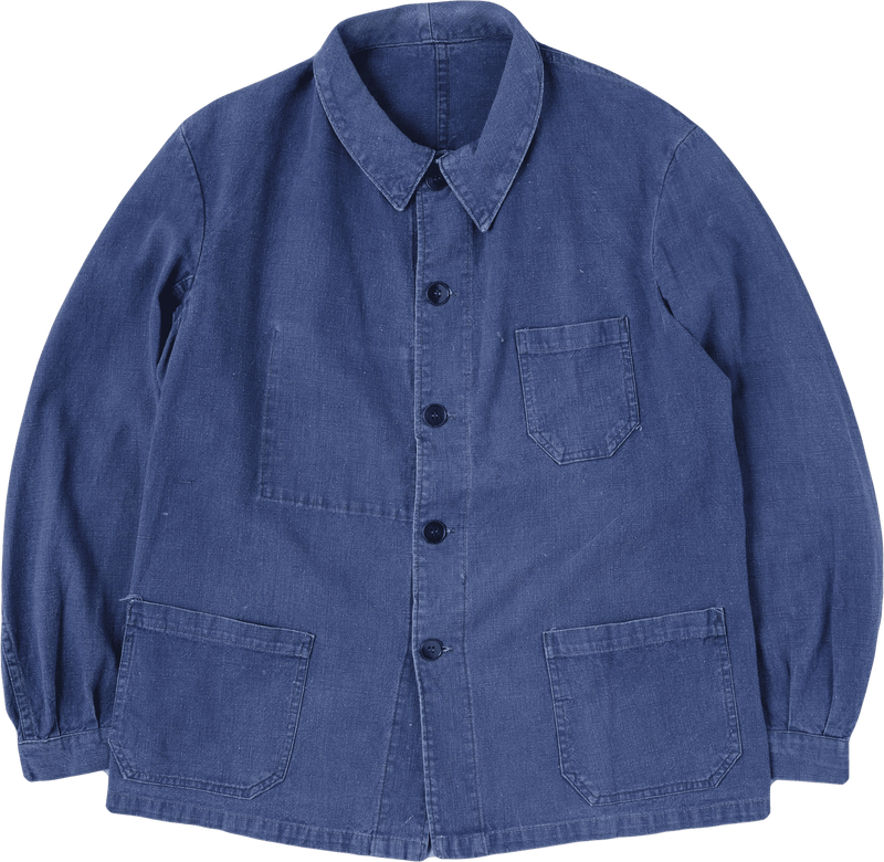 【~50’s】French Vintage Deep Blue Metis Work Jacket