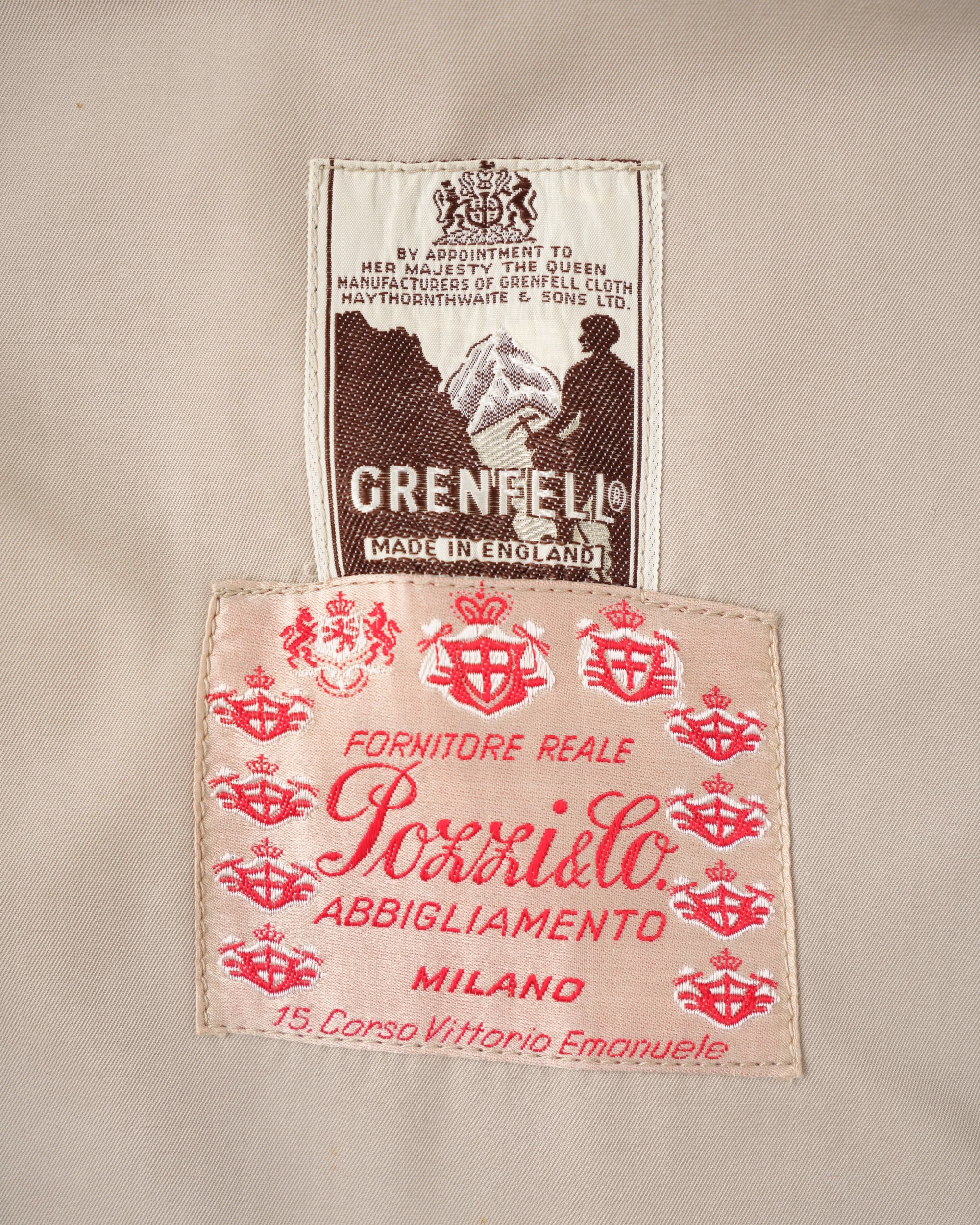 [~60’s] Vintage Grenfell Raglan Sleeve Harrington Jacket "Mountain Tag" "POZZI&Co. 別注"