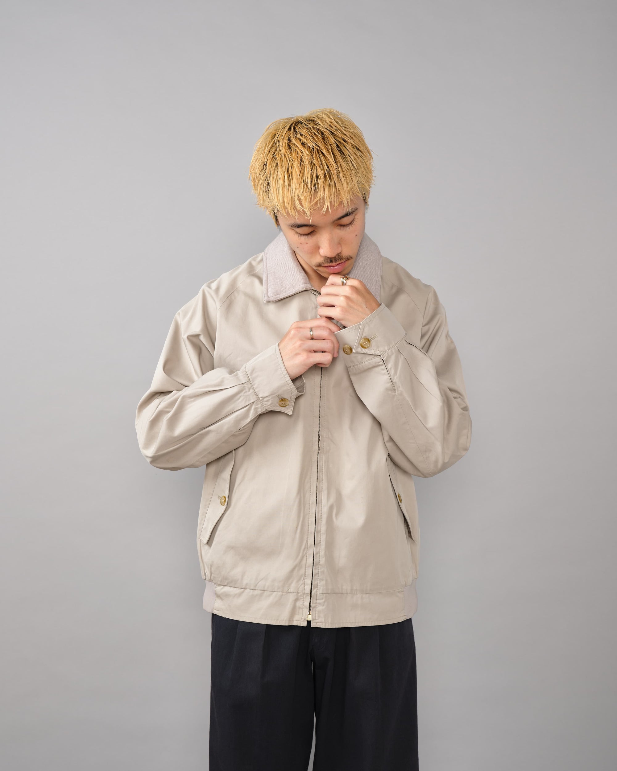 [~60’s] Vintage Grenfell Raglan Sleeve Harrington Jacket "Mountain Tag" "POZZI&Co. 別注"