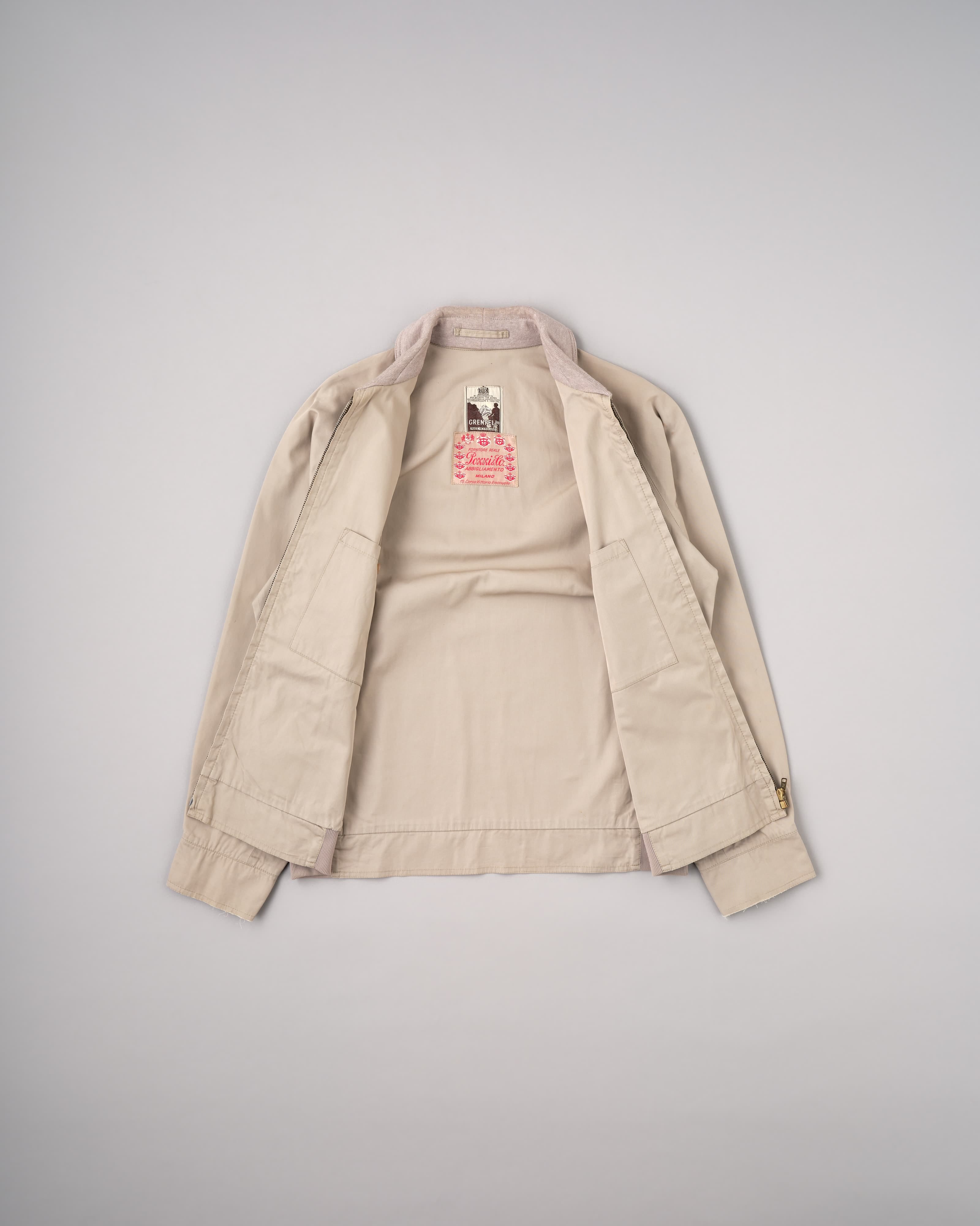 60's】Vintage Grenfell Raglan Sleeve Harrington Jacket 