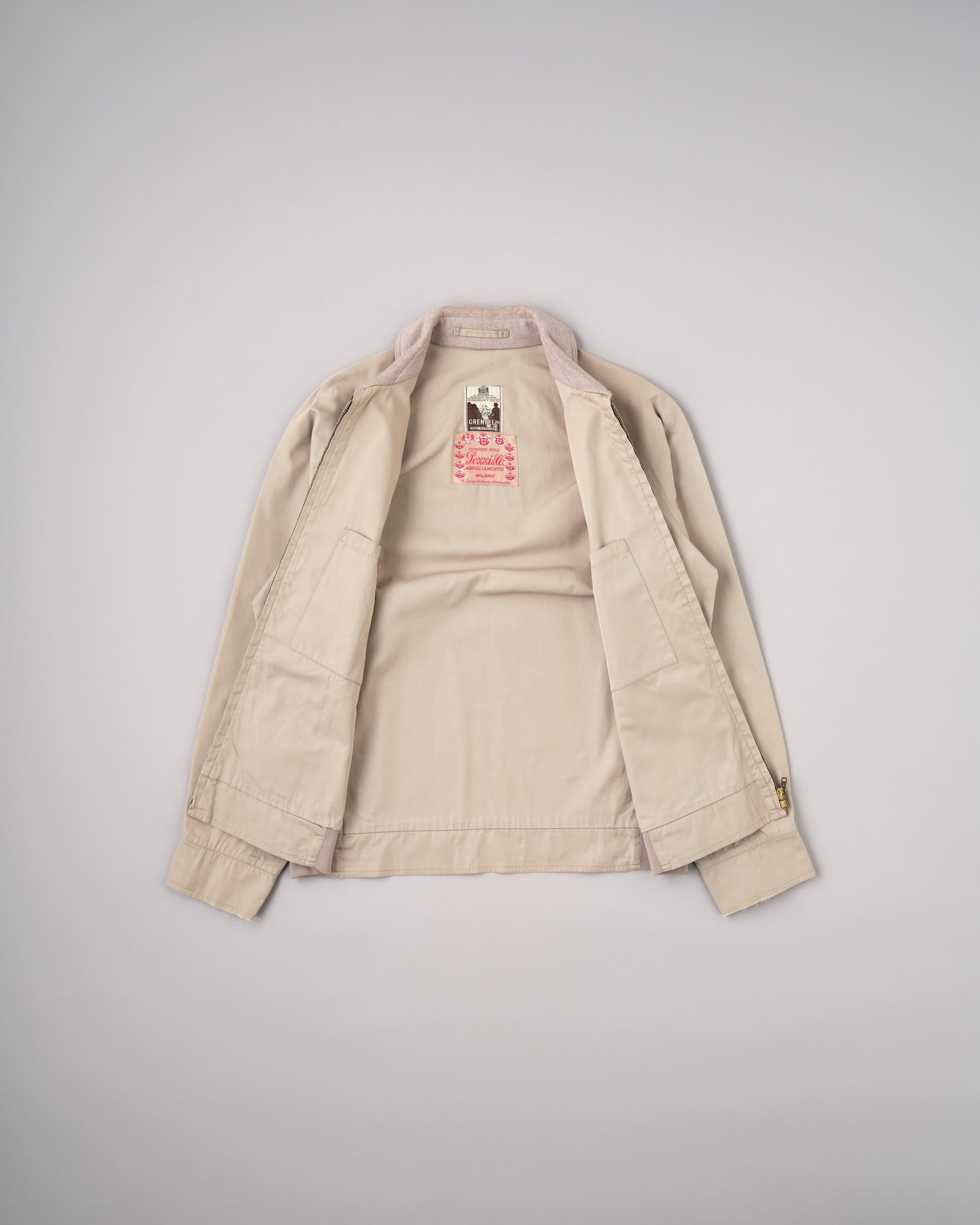 [~60’s] Vintage Grenfell Raglan Sleeve Harrington Jacket "Mountain Tag" "POZZI&Co. 別注"