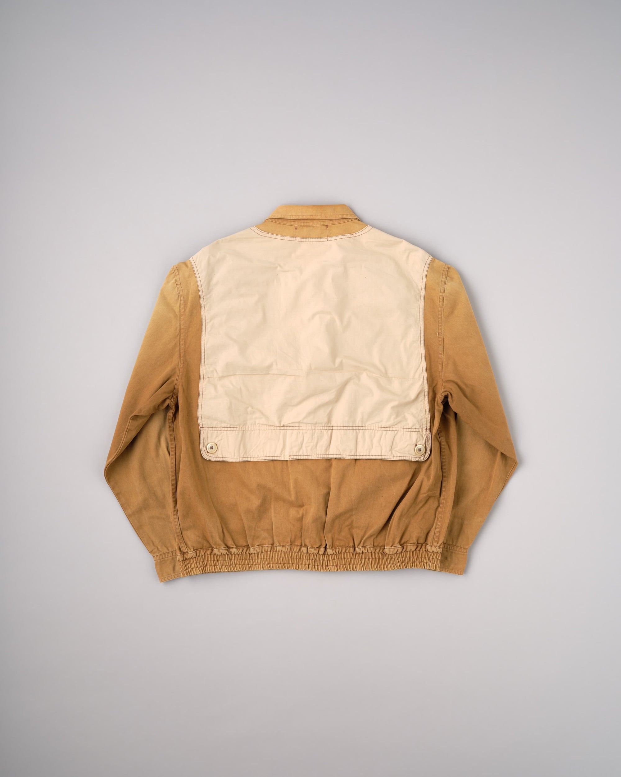 【~60’s】French Vintage Switching Design Mixed Cotton Jacket Size.5